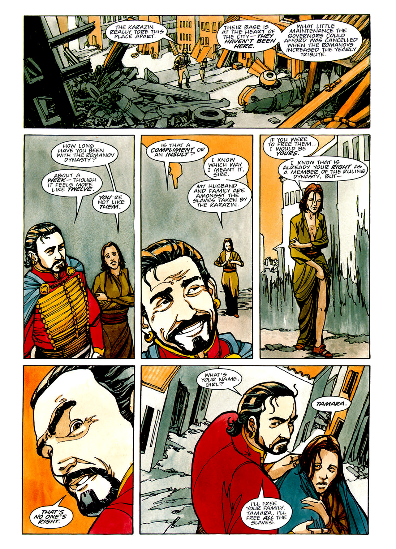 Read online Nikolai Dante comic -  Issue # TPB 1 - 68