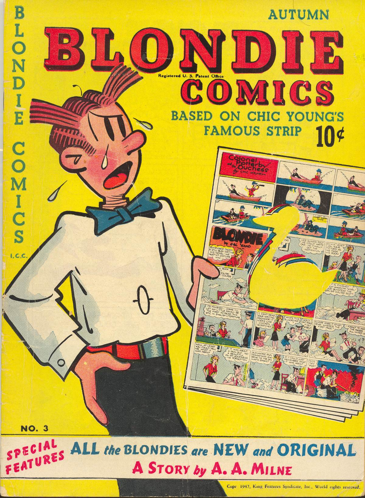 Read online Blondie Comics (1947) comic -  Issue #3 - 1