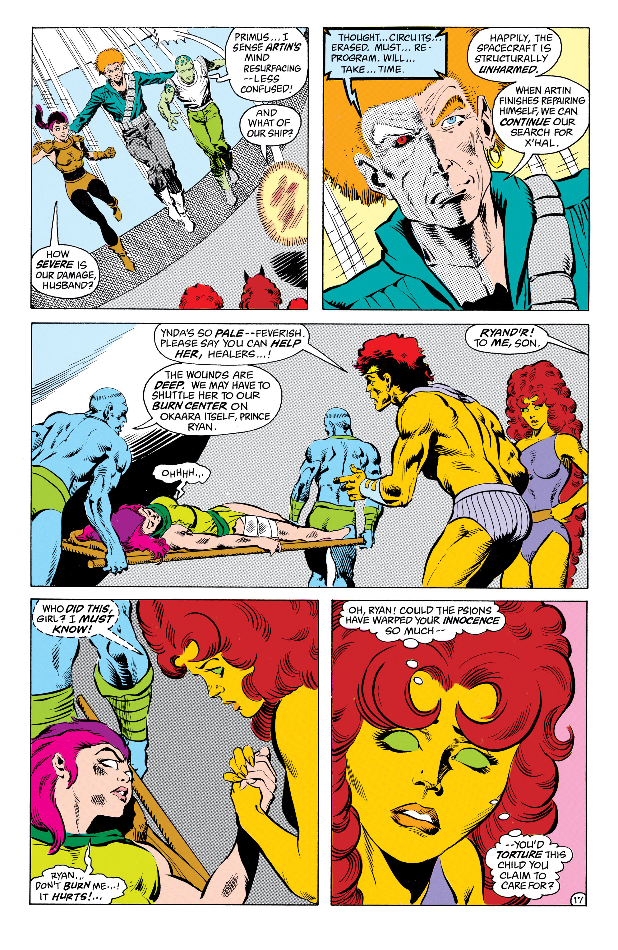 Read online The Omega Men (1983) comic -  Issue #34 - 17