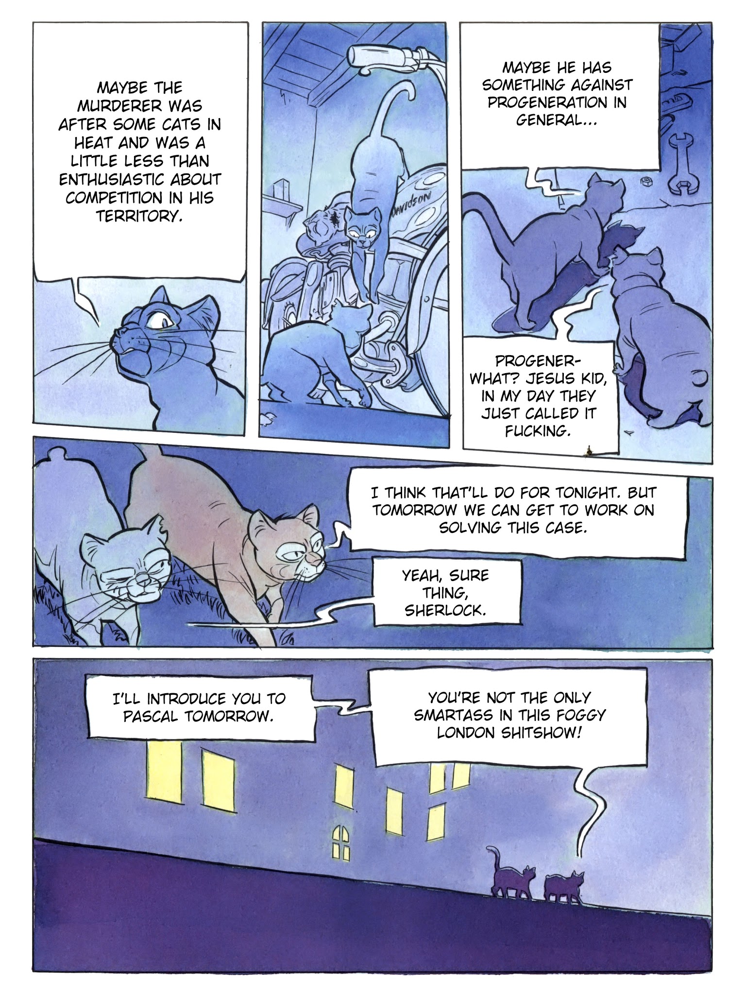 Read online Felidae comic -  Issue # Full - 15