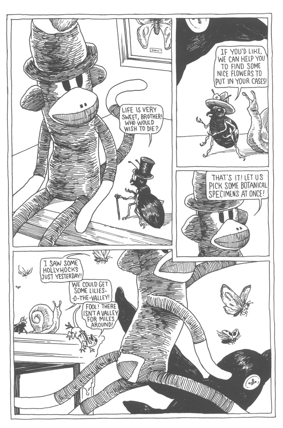 Read online Tony Millionaire's Sock Monkey (2000) comic -  Issue #1 - 17