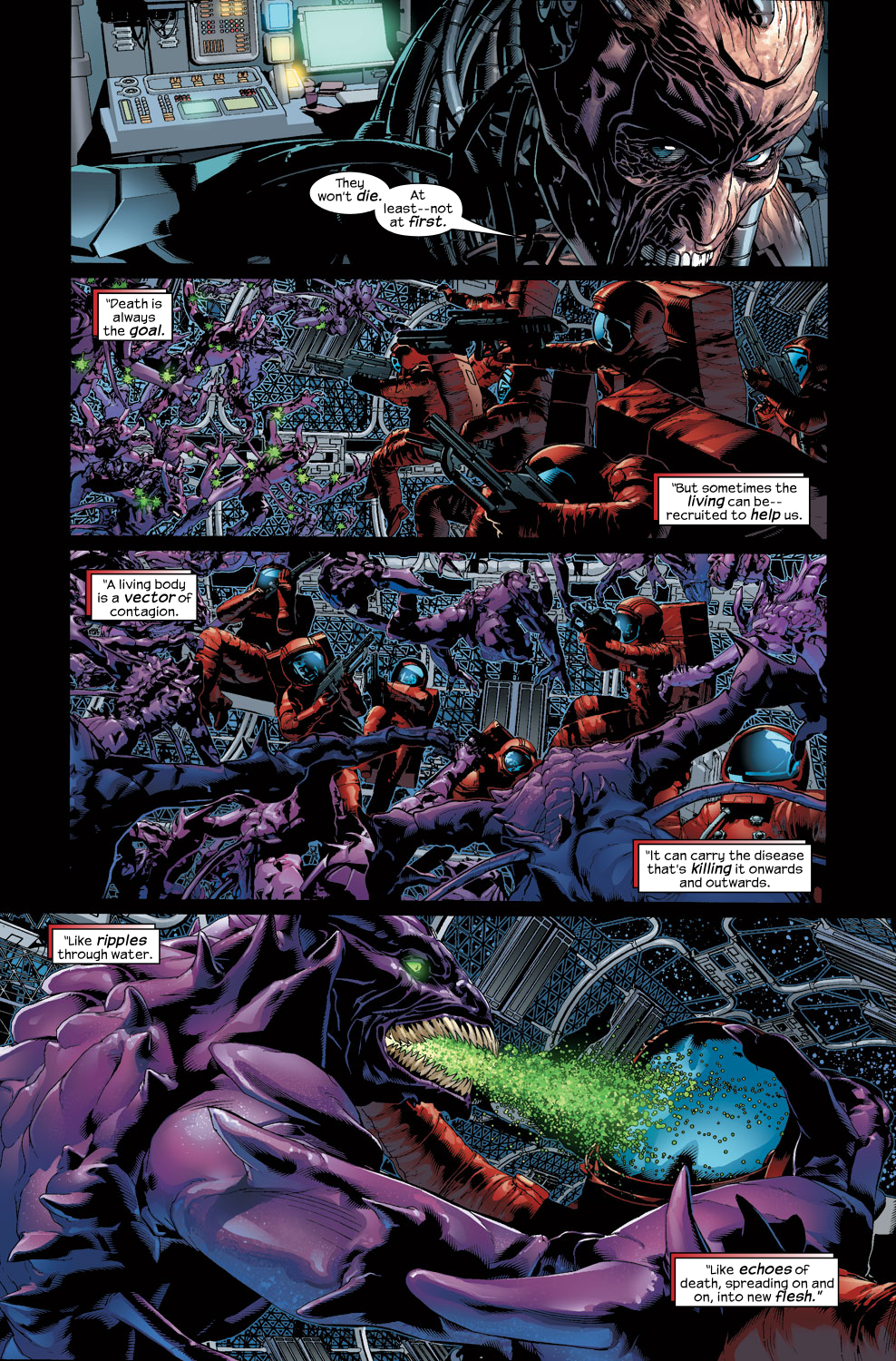 Read online Ultimate Vision comic -  Issue #3 - 4