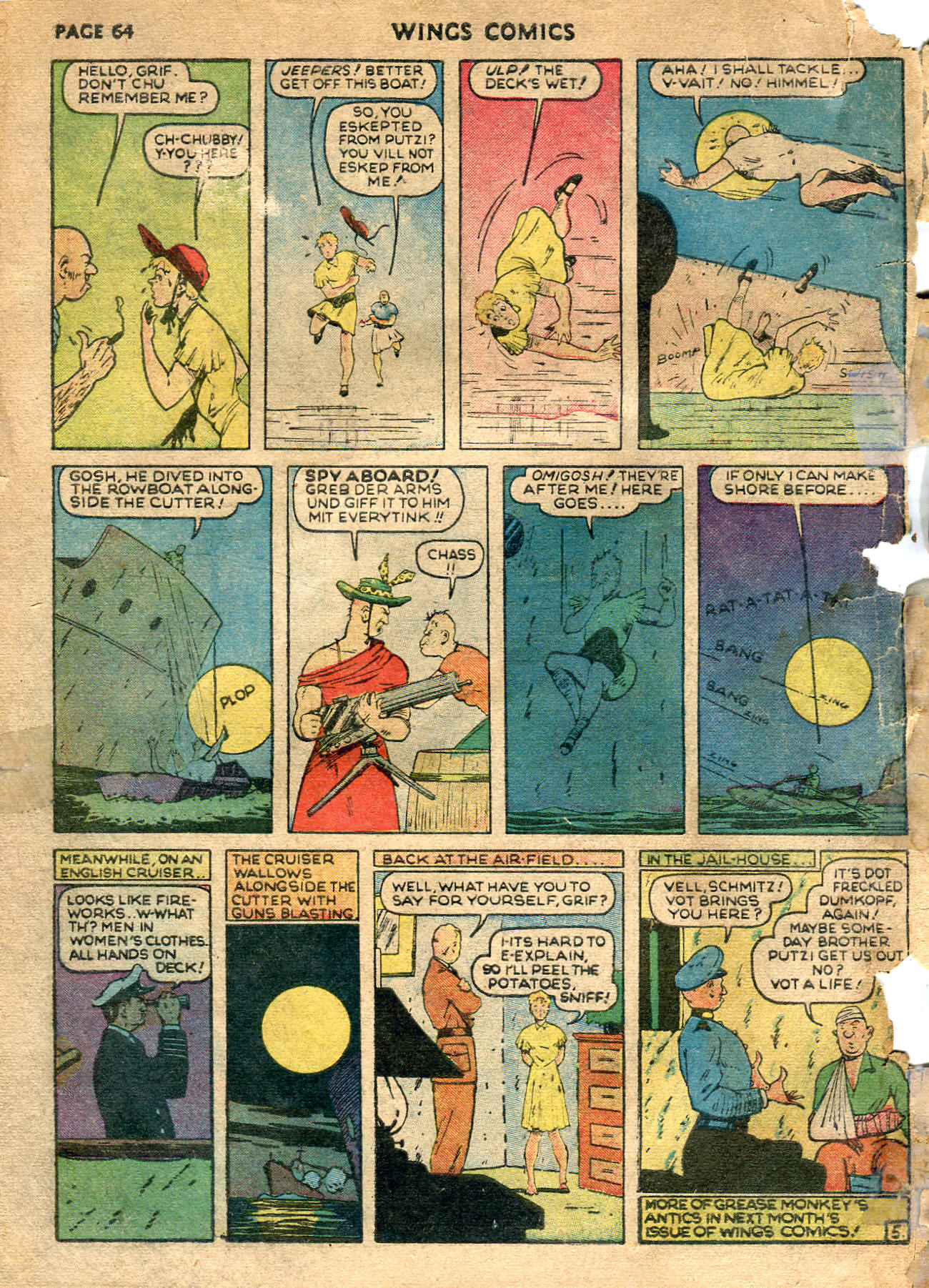 Read online Wings Comics comic -  Issue #5 - 66