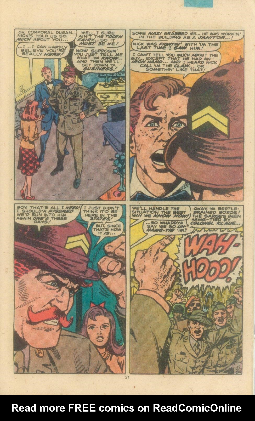 Read online Sgt. Fury comic -  Issue #162 - 23