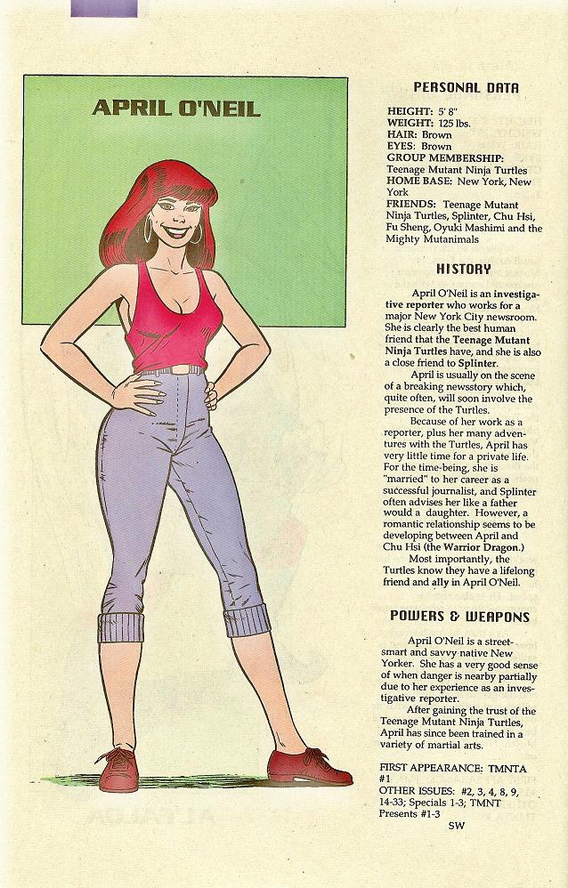 Read online Teenage Mutant Ninja Turtles Mutant Universe Sourcebook comic -  Issue #1 - 5