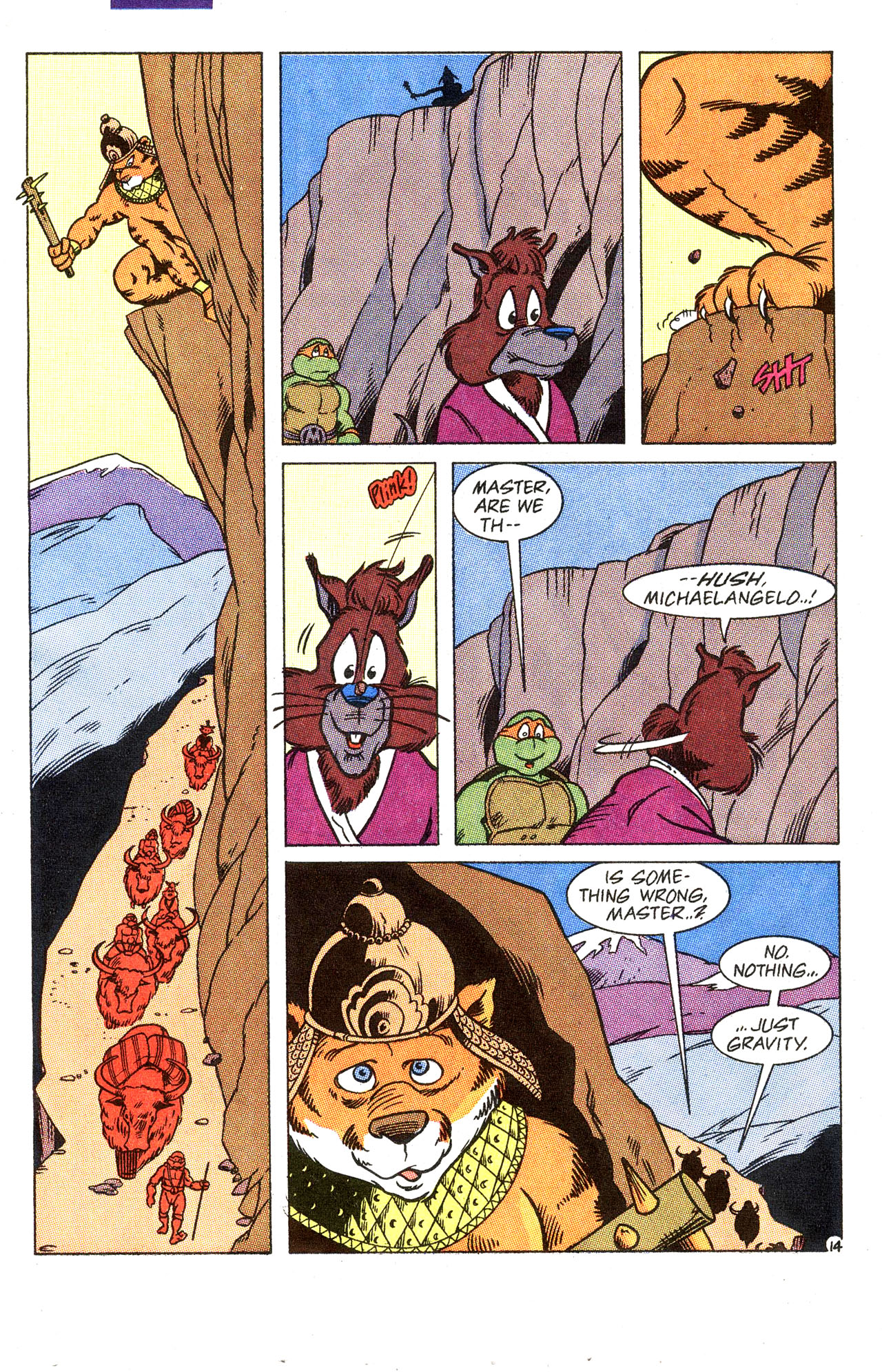 Read online Teenage Mutant Ninja Turtles Adventures (1989) comic -  Issue #33 - 16