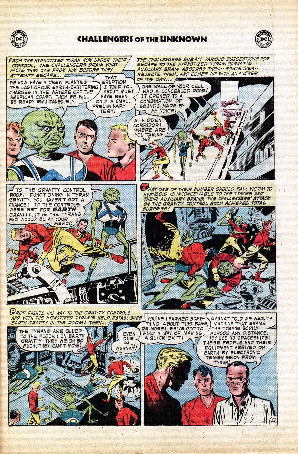 Challengers of the Unknown (1958) Issue #80 #80 - English 21