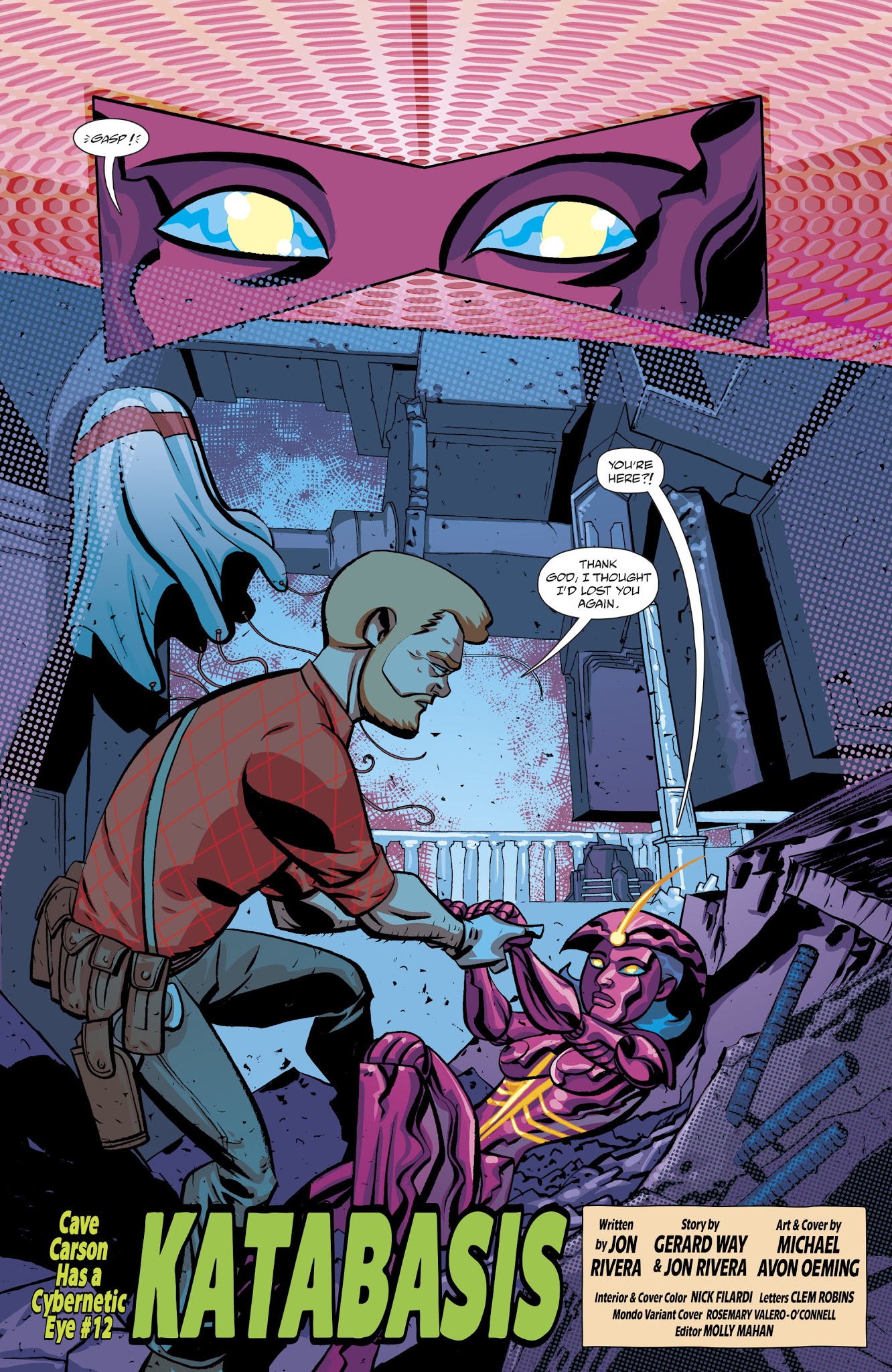 Read online Cave Carson Has a Cybernetic Eye comic -  Issue #12 - 5