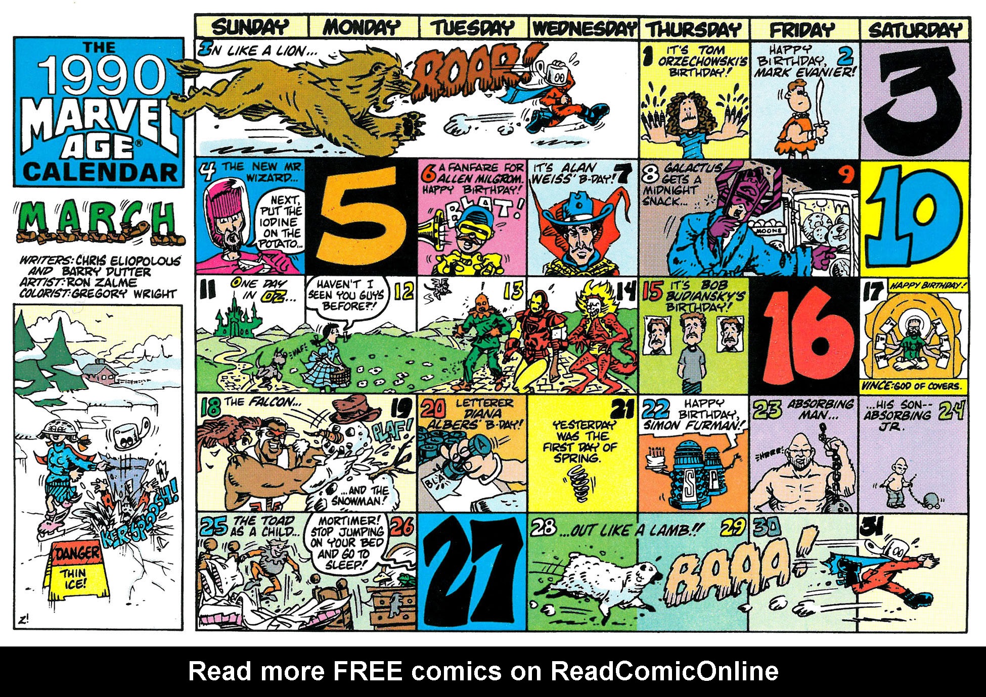 Read online Marvel Age comic -  Issue #87 - 36