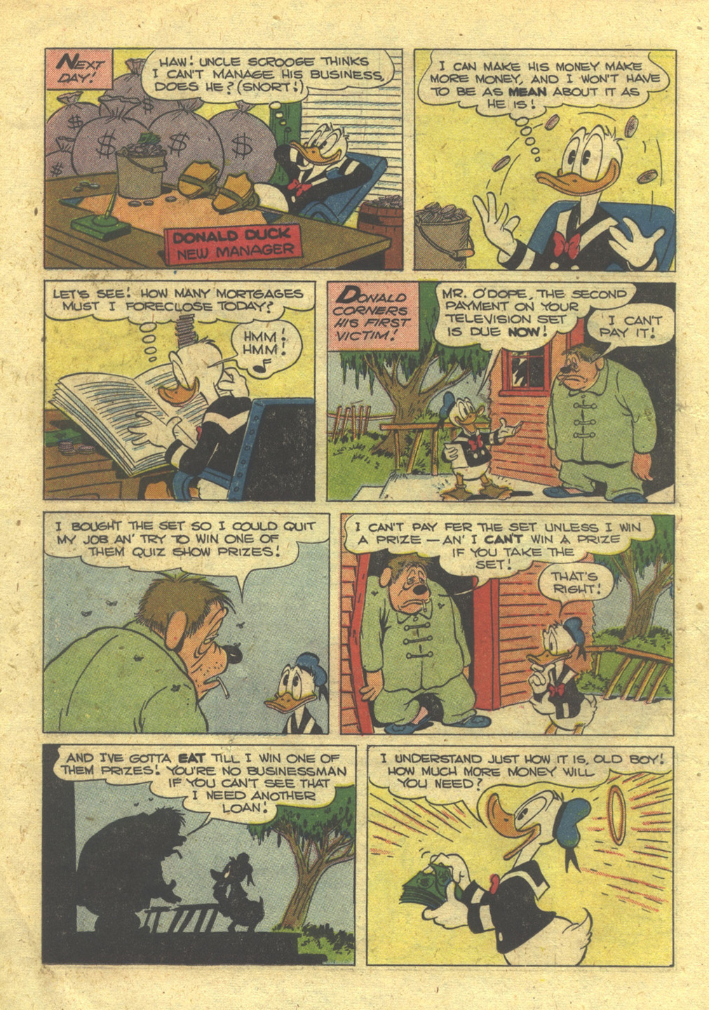 Read online Walt Disney's Comics and Stories comic -  Issue #124 - 10