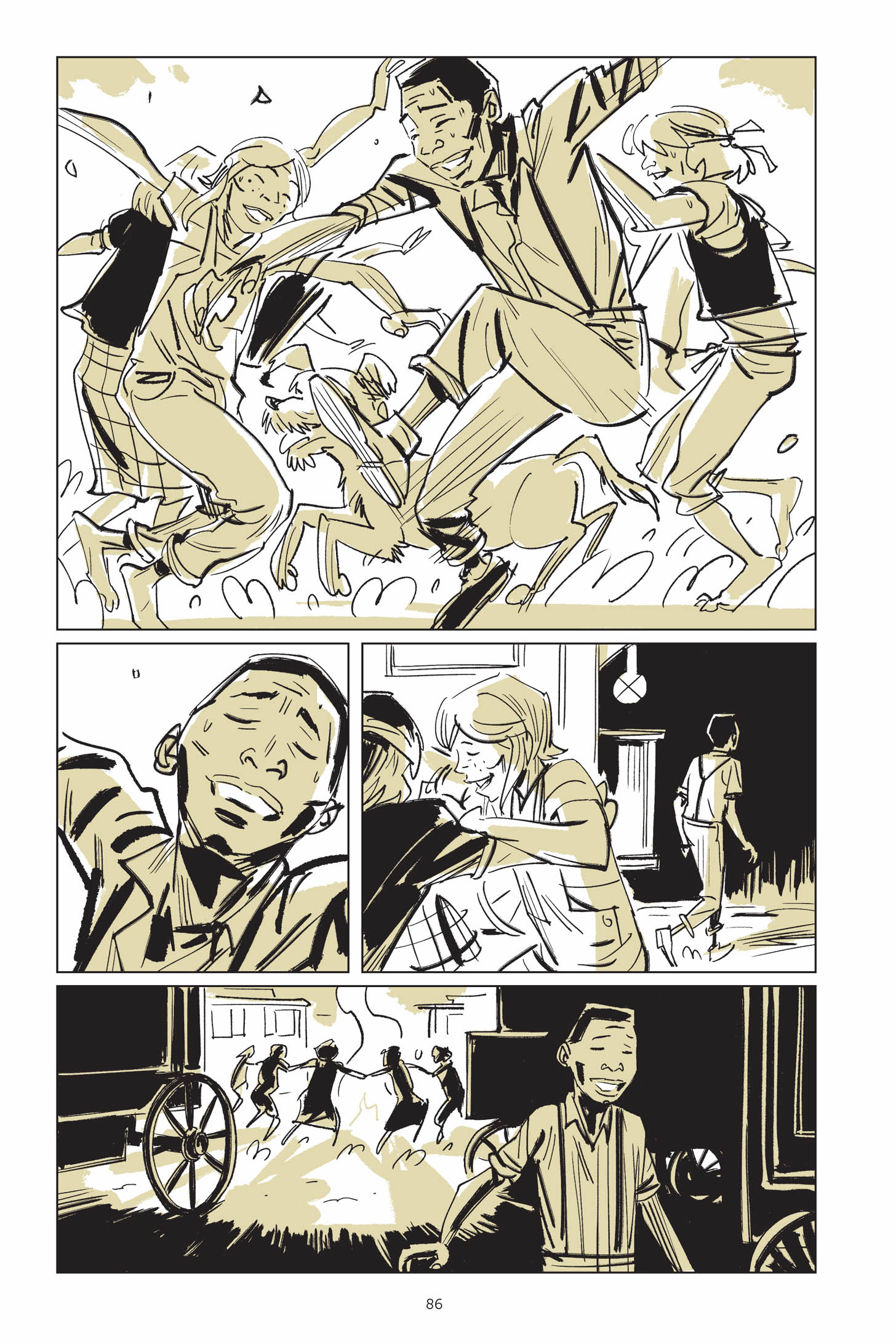 Read online Now Let Me Fly: A Portrait of Eugene Bullard comic -  Issue # TPB (Part 1) - 91