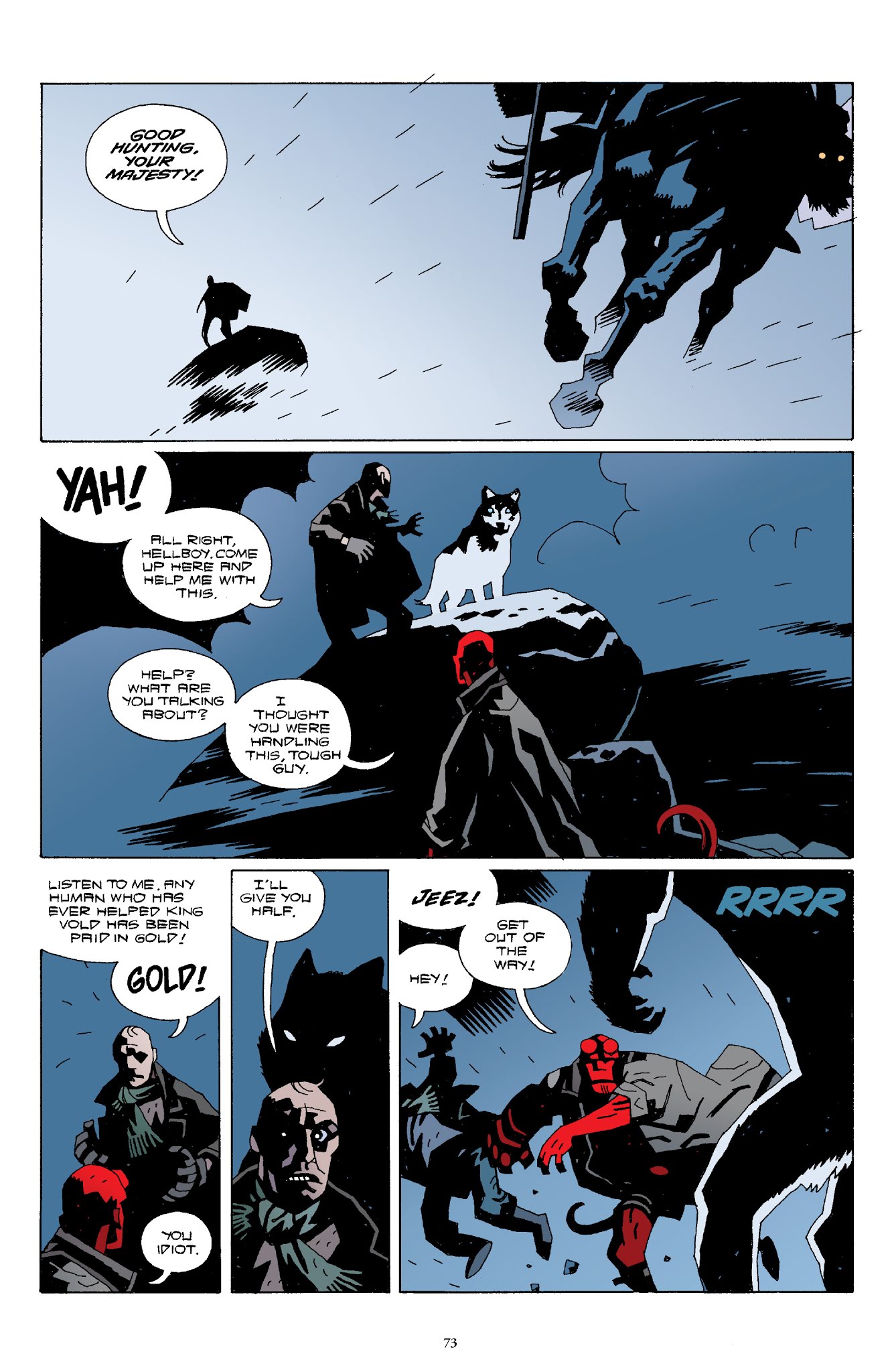 Read online Hellboy The Complete Short Stories comic -  Issue # TPB 1 (Part 1) - 74