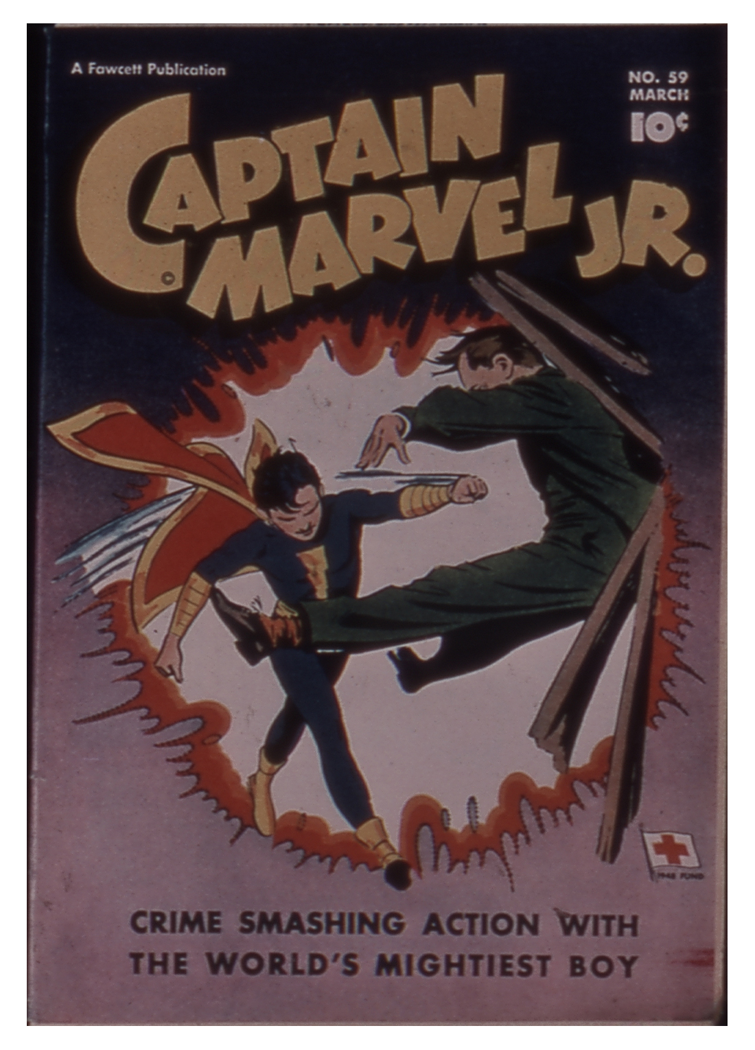 Read online Captain Marvel, Jr. comic -  Issue #59 - 1