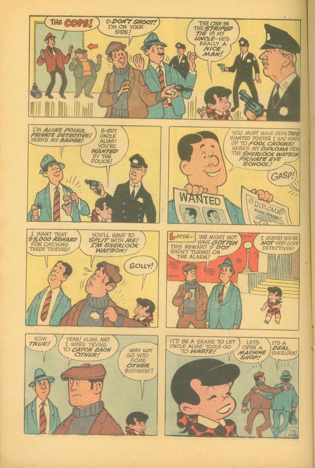 Read online Little Dot (1953) comic -  Issue #95 - 16