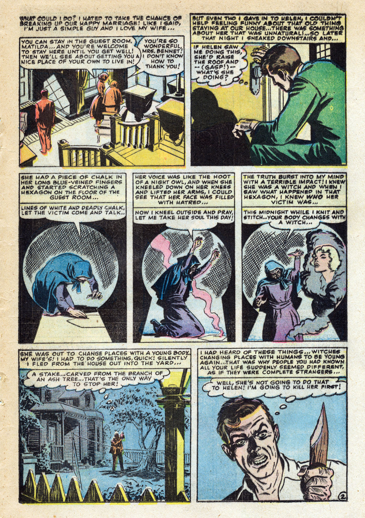 Read online Mystic (1951) comic -  Issue #26 - 17