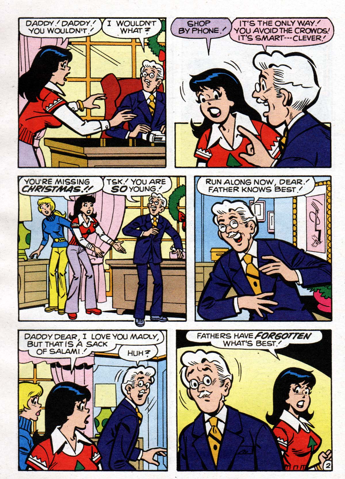 Read online Archie's Holiday Fun Digest comic -  Issue #7 - 18