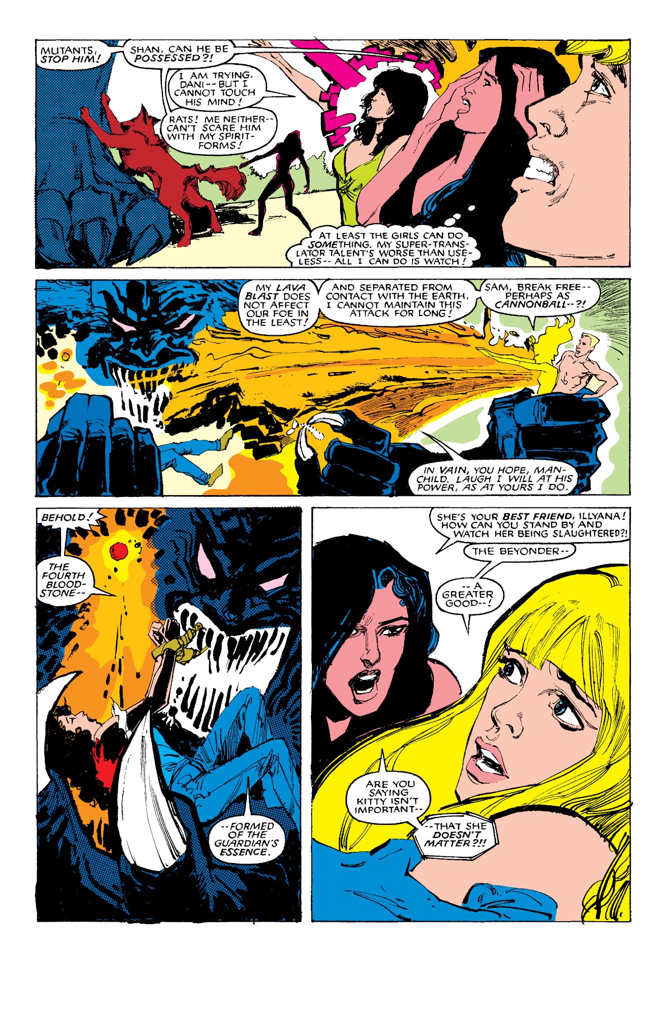 Read online New Mutants Classic comic -  Issue # TPB 5 - 161