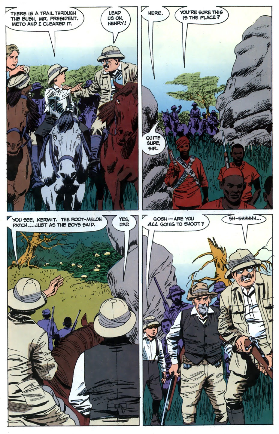 Read online Young Indiana Jones Chronicles comic -  Issue #4 - 19