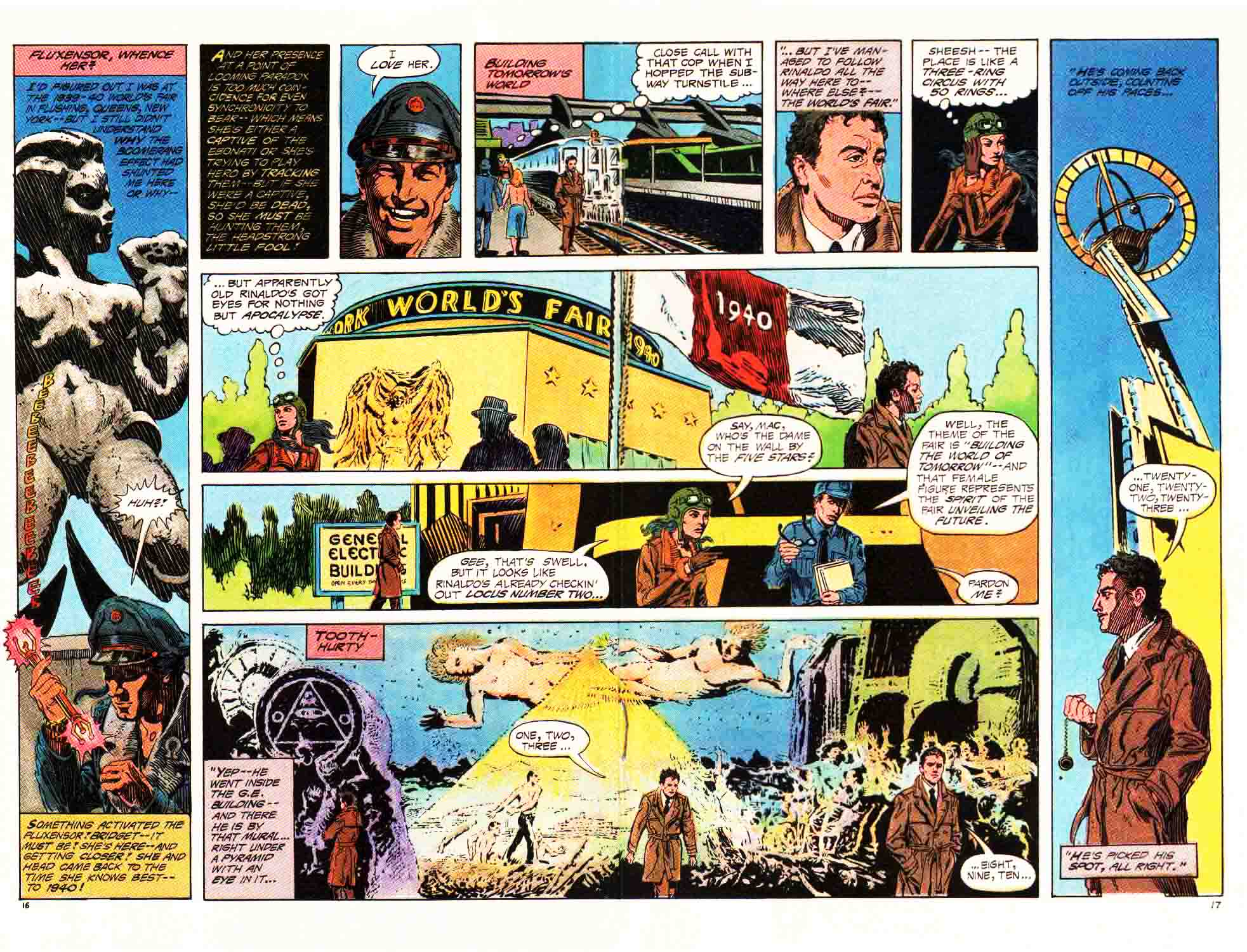 Read online Aztec Ace comic -  Issue #5 - 16