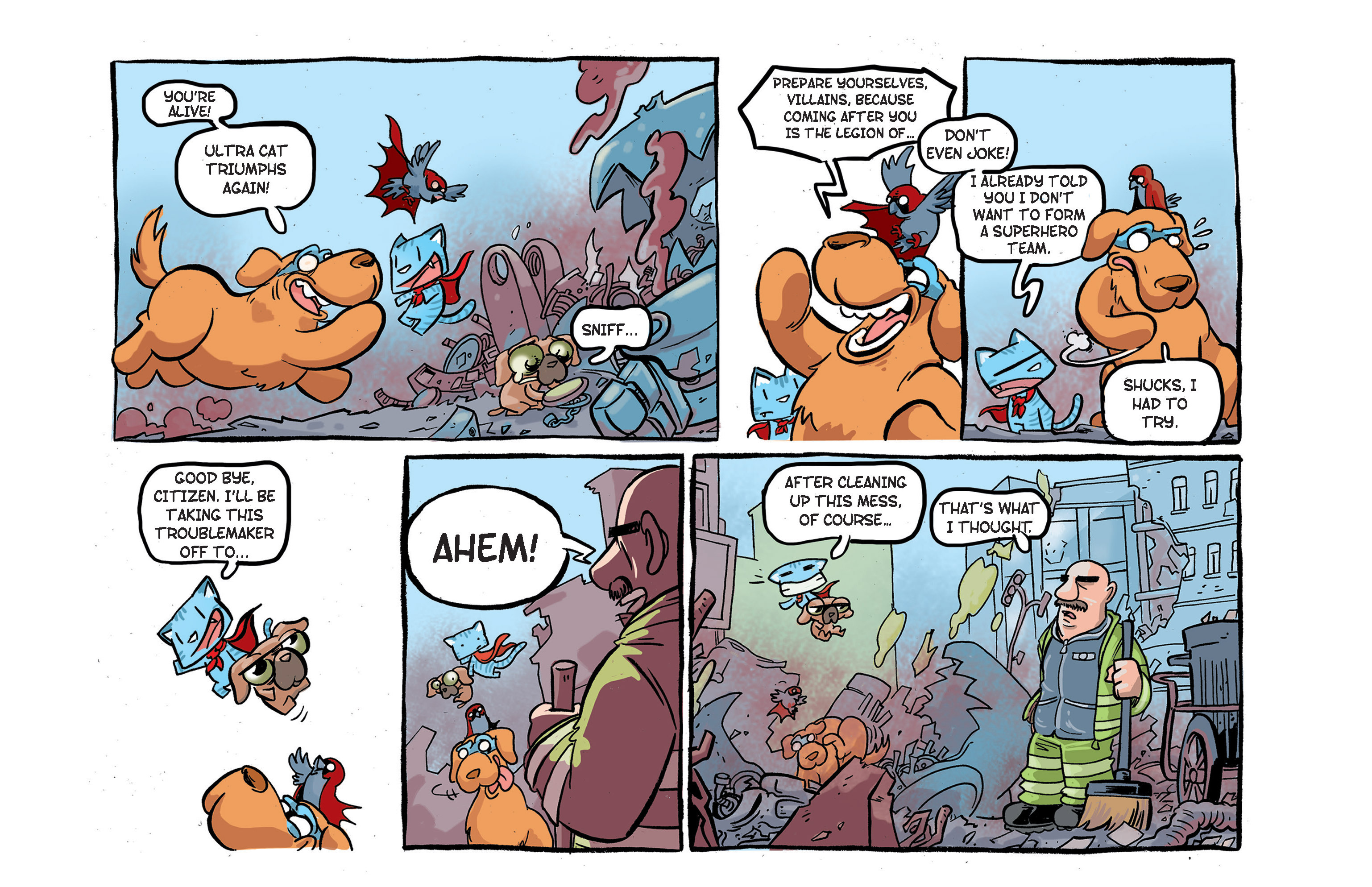Read online Ultracat comic -  Issue #3 - 7