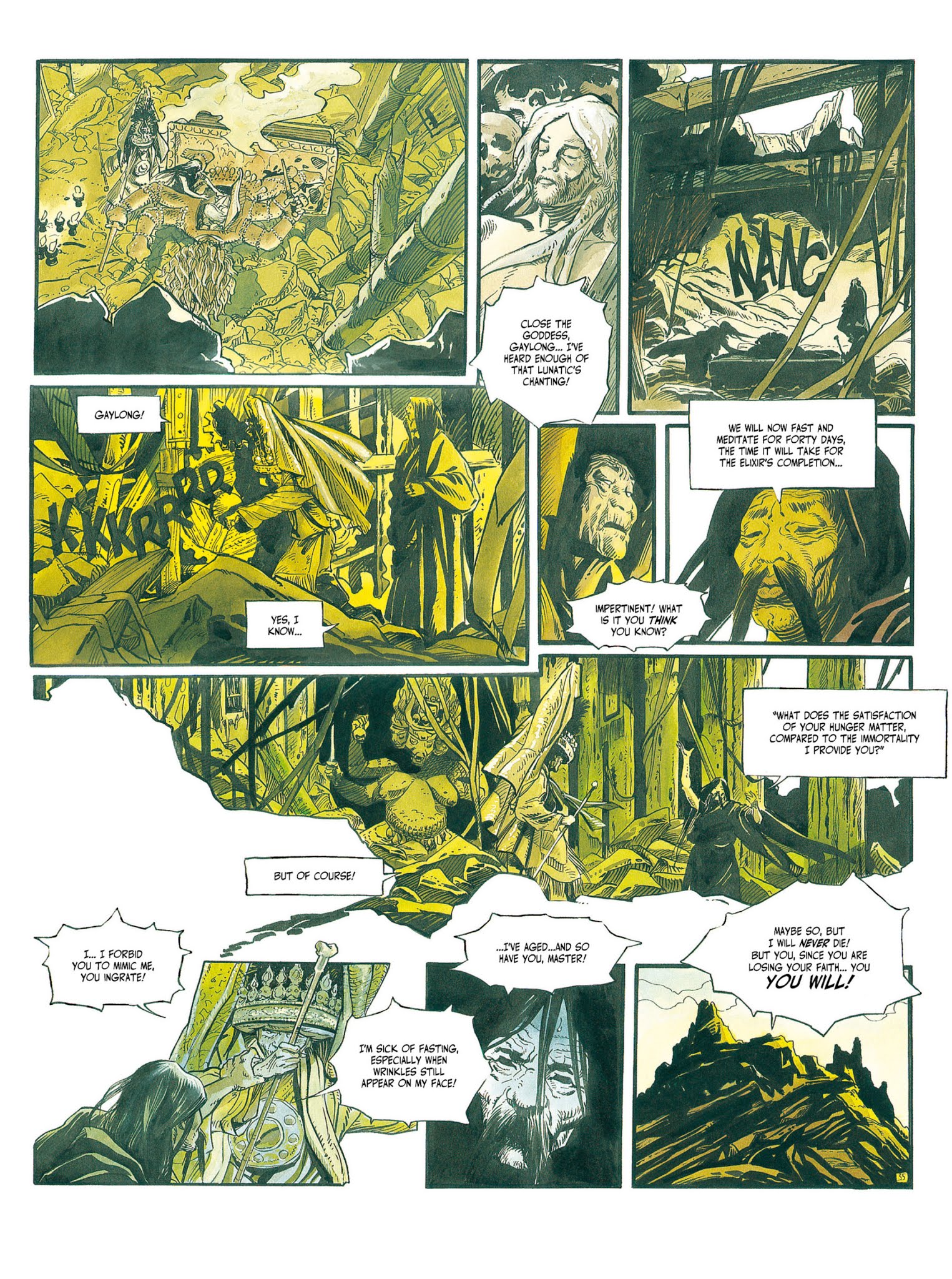 Read online The White Lama comic -  Issue #5 - 39