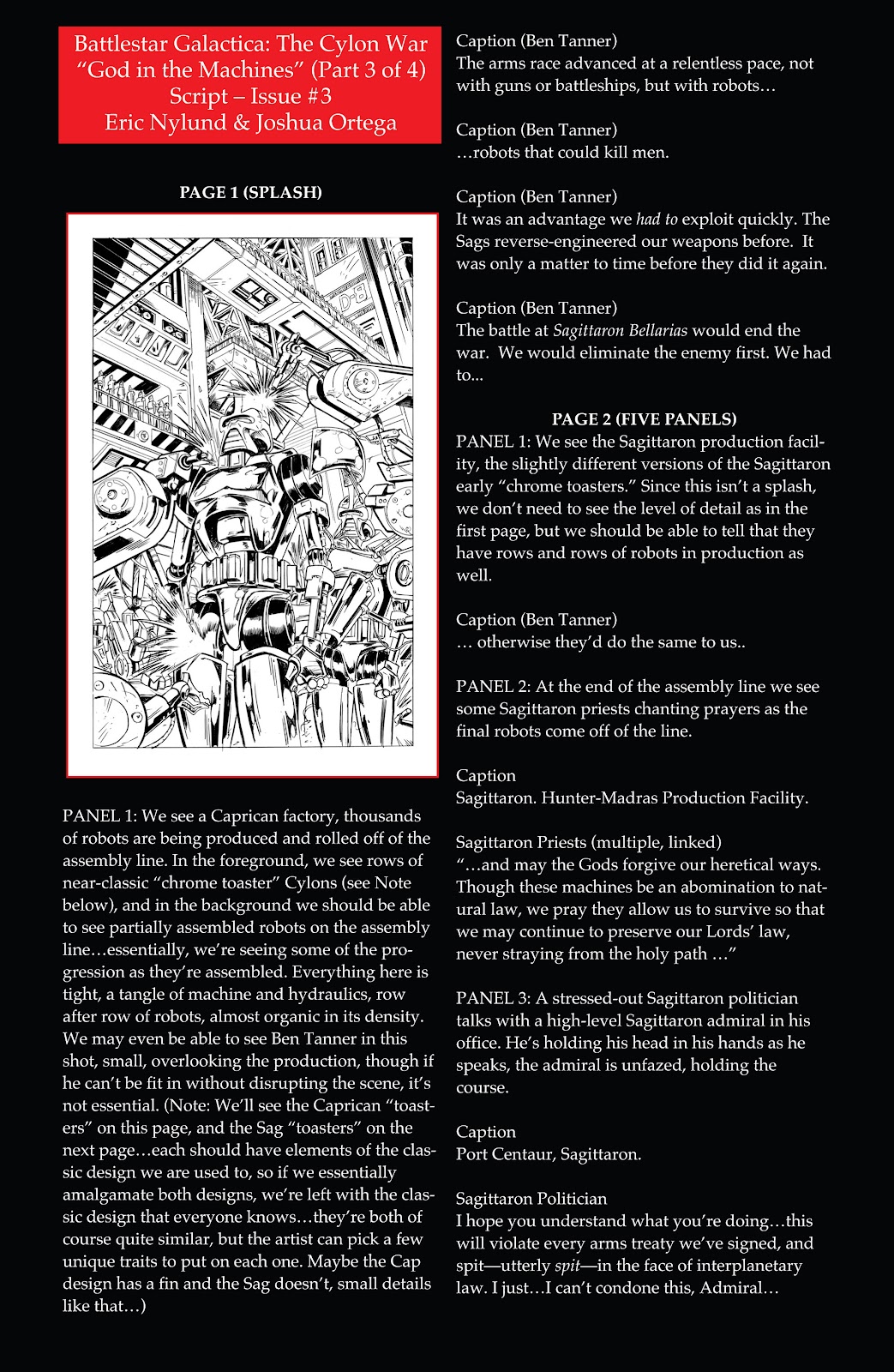 Battlestar Galactica: Cylon War issue 3 - Page 25