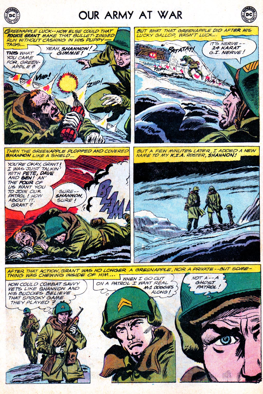 Read online Our Army at War (1952) comic -  Issue #128 - 22