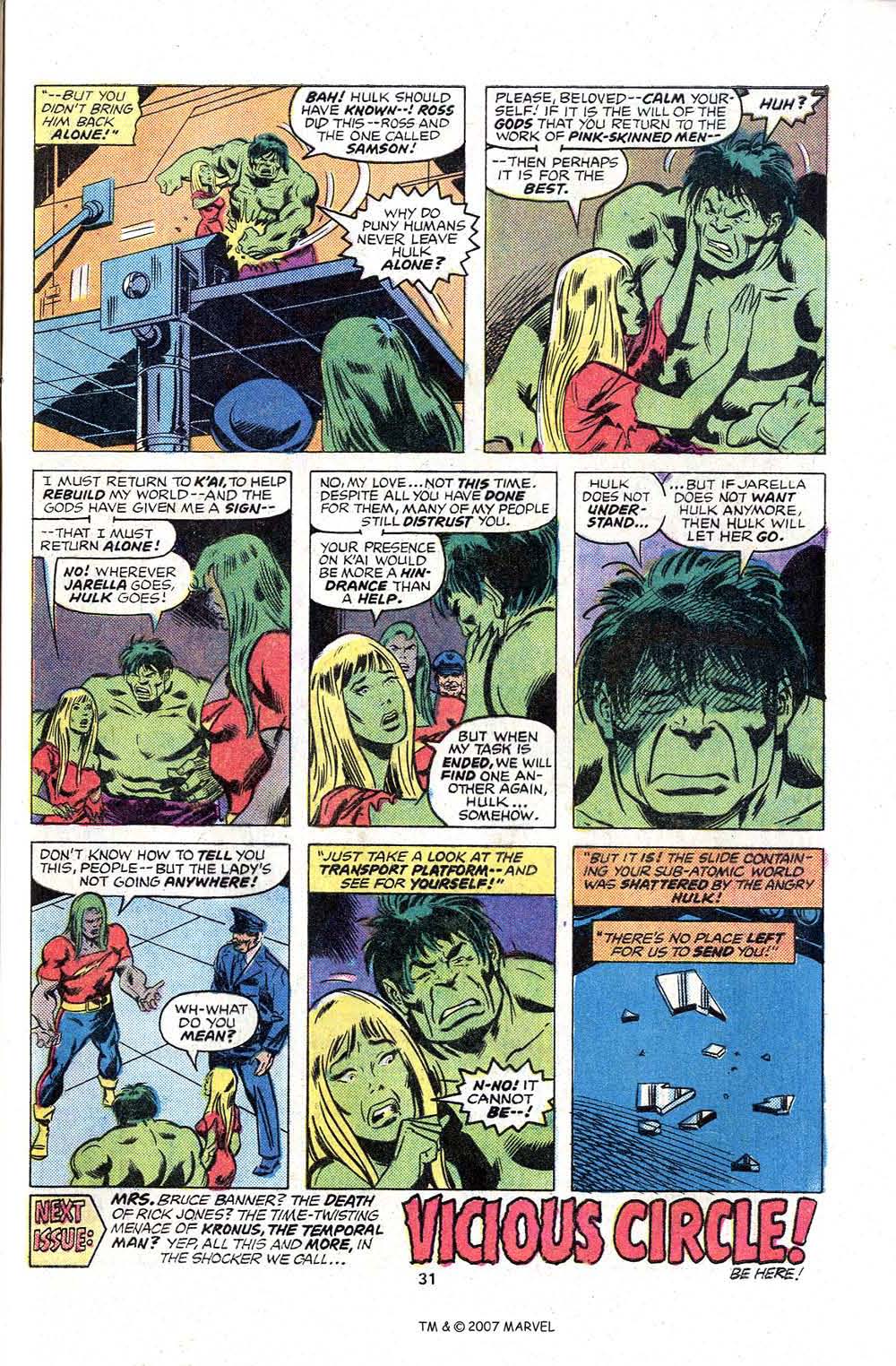 Read online The Incredible Hulk (1968) comic -  Issue #203 - 33