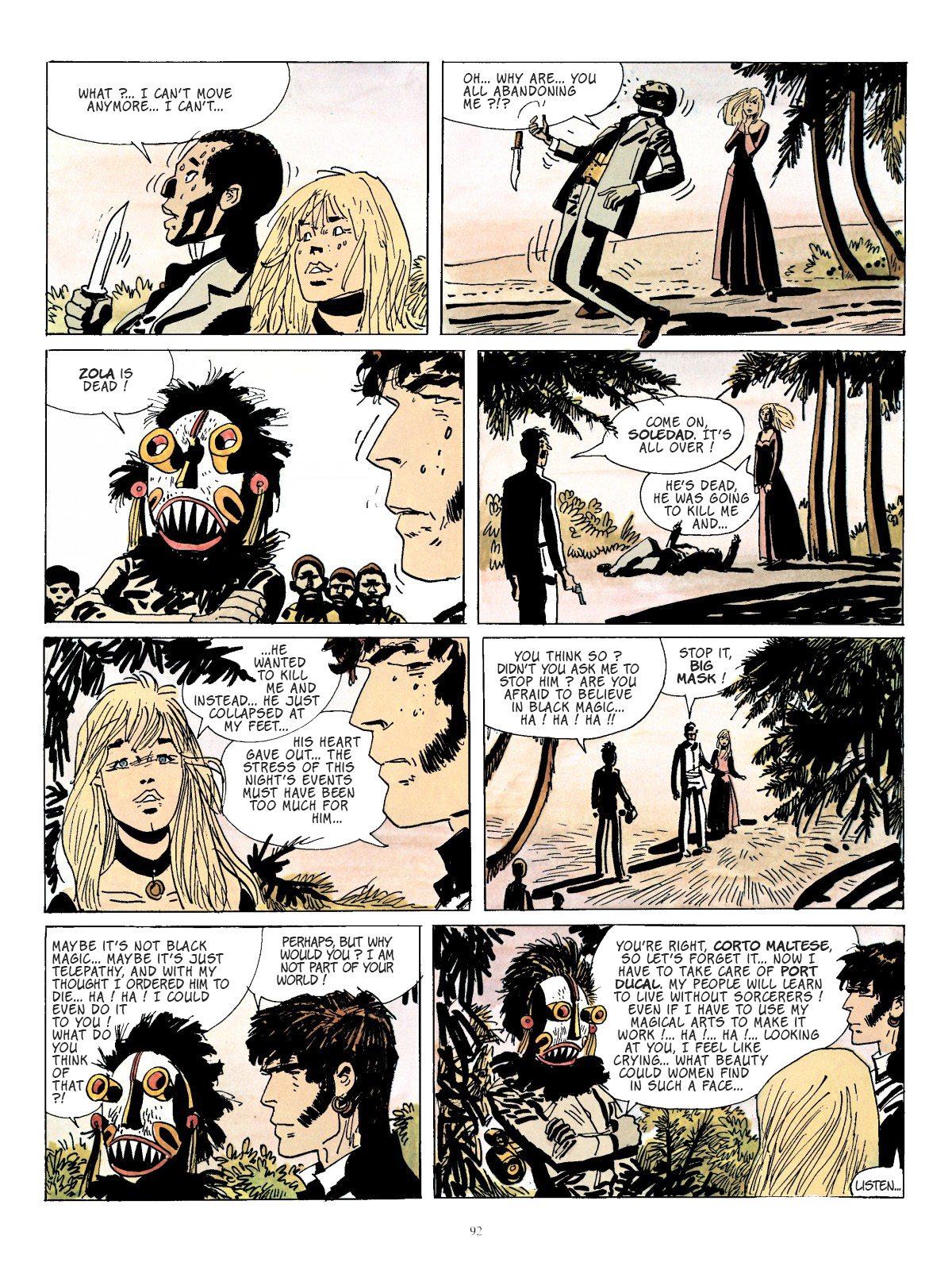 Read online Corto Maltese comic -  Issue # TPB 5 - 83
