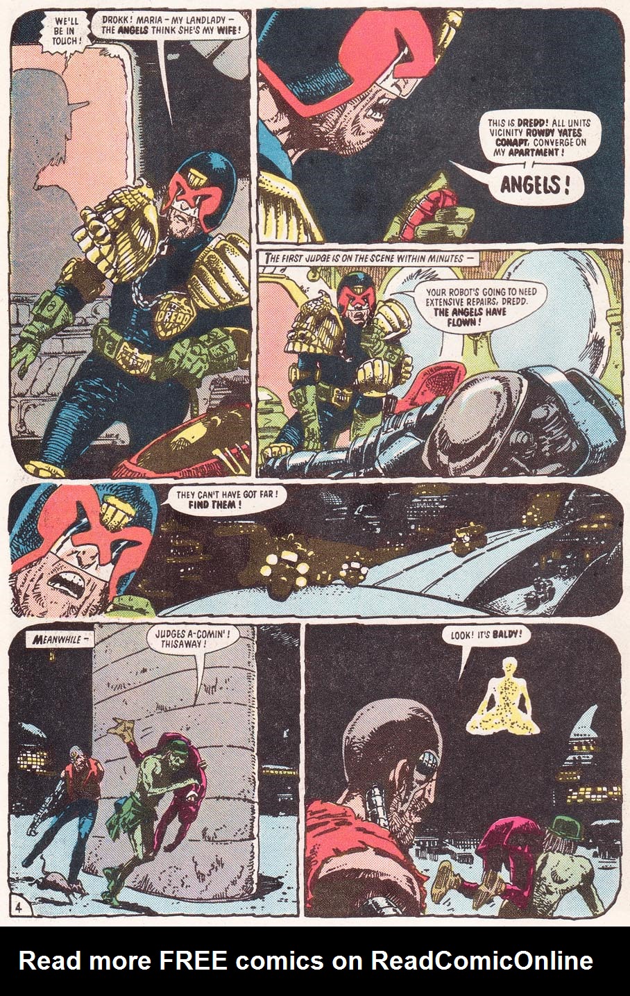Read online Judge Dredd (1983) comic -  Issue #32 - 5