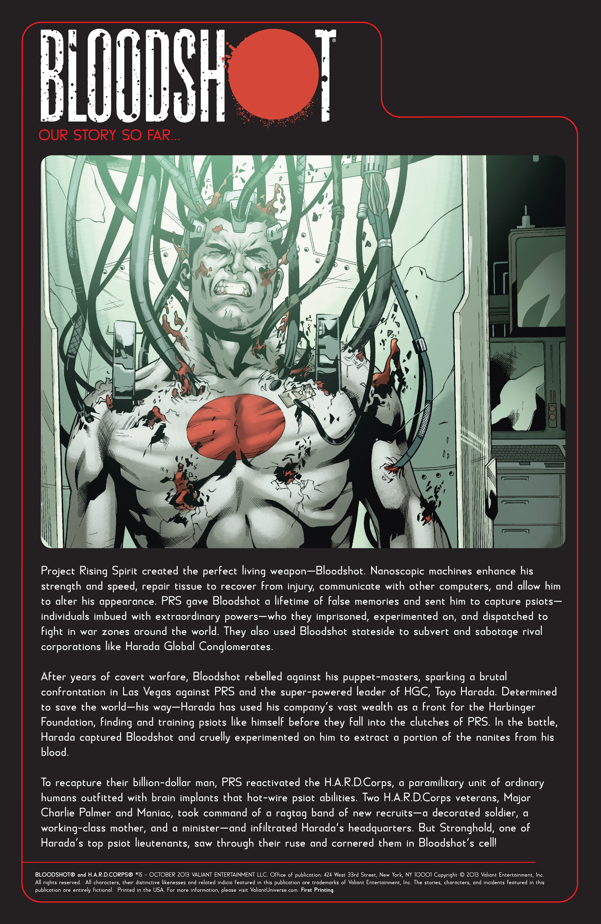 Read online Bloodshot and H.A.R.D.Corps comic -  Issue #15 - 2