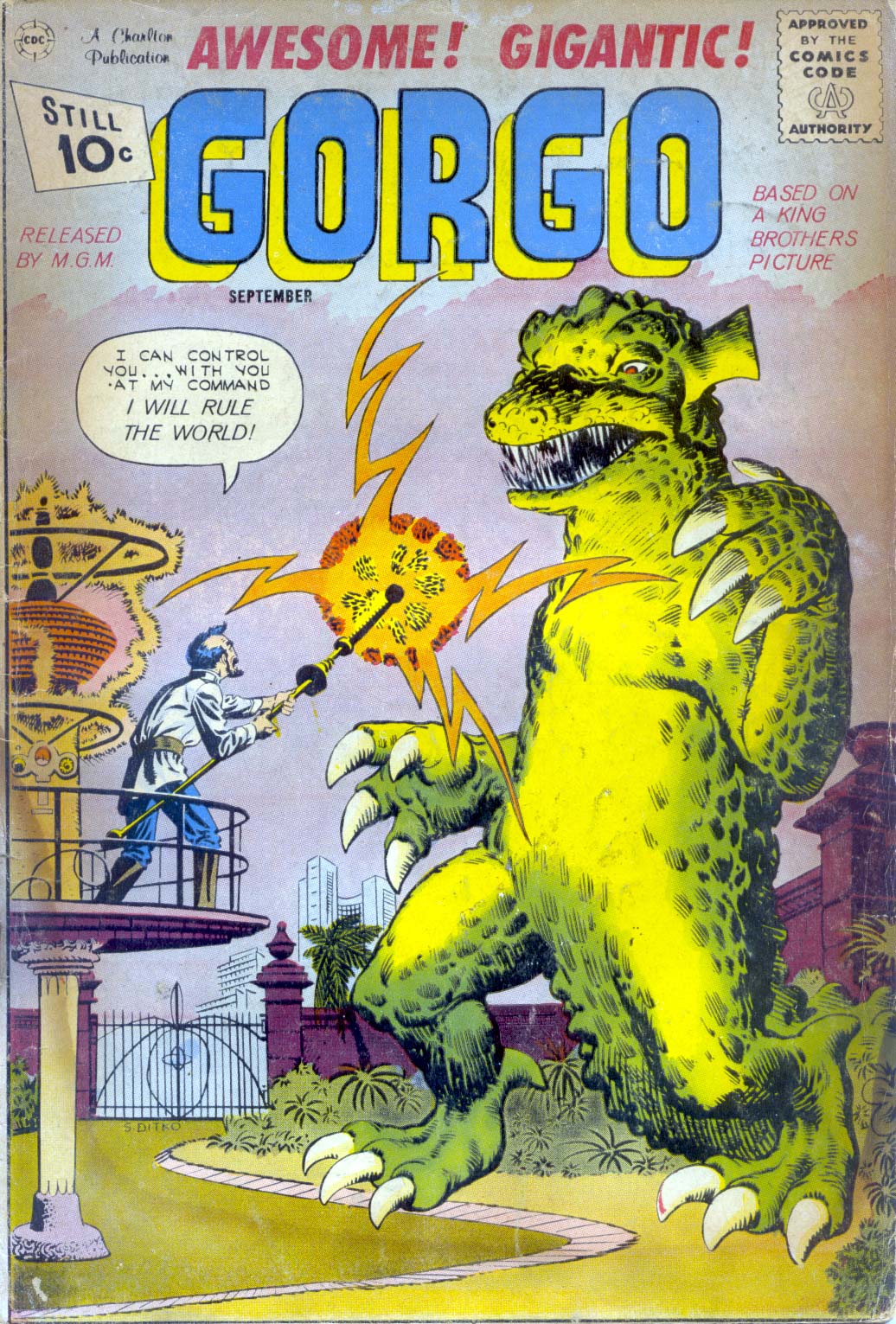 Read online Gorgo comic -  Issue #3 - 1