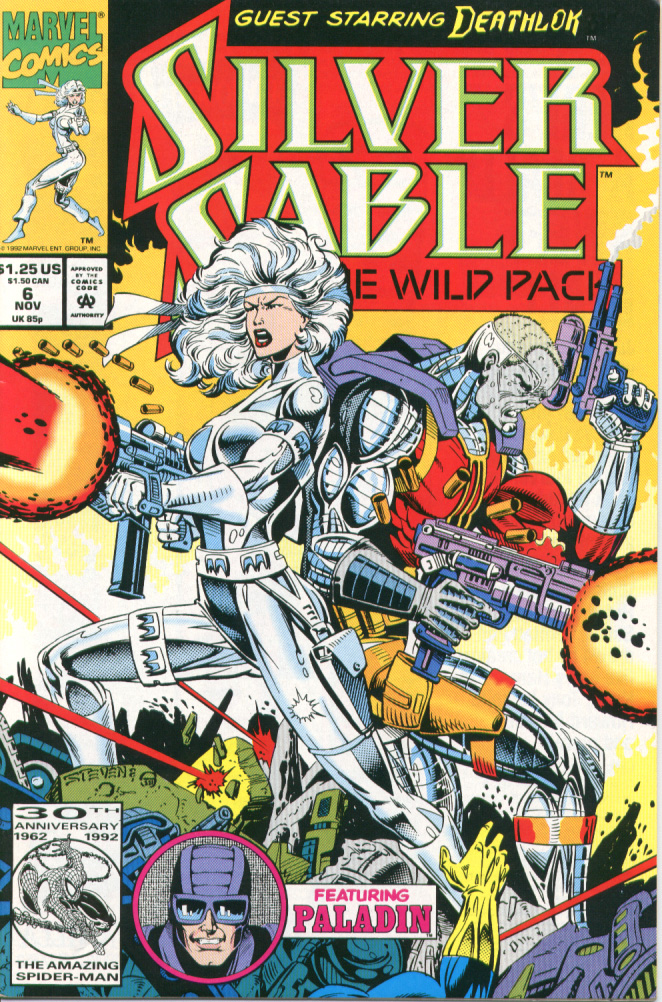 Read online Silver Sable and the Wild Pack comic -  Issue #6 - 1