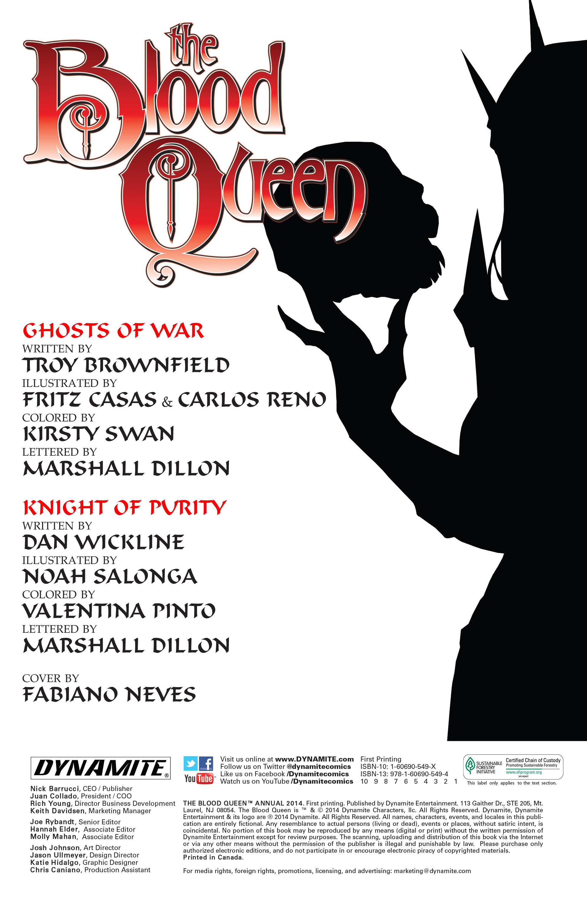 Read online The Blood Queen comic -  Issue # _Annual - 2