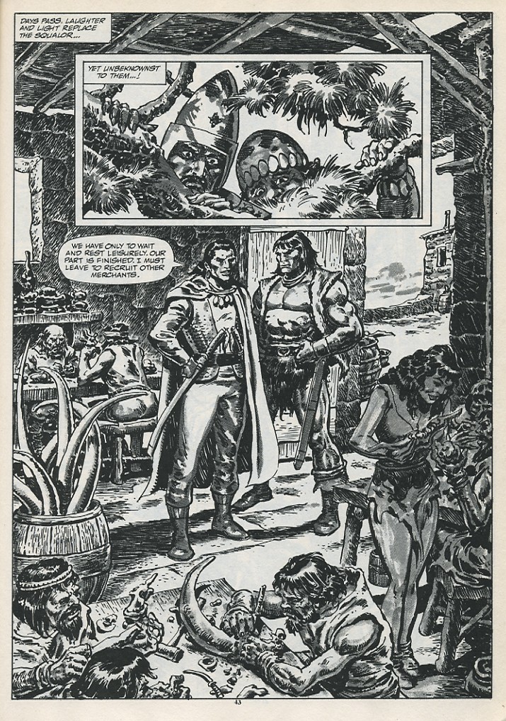 The Savage Sword Of Conan issue 187 - Page 45