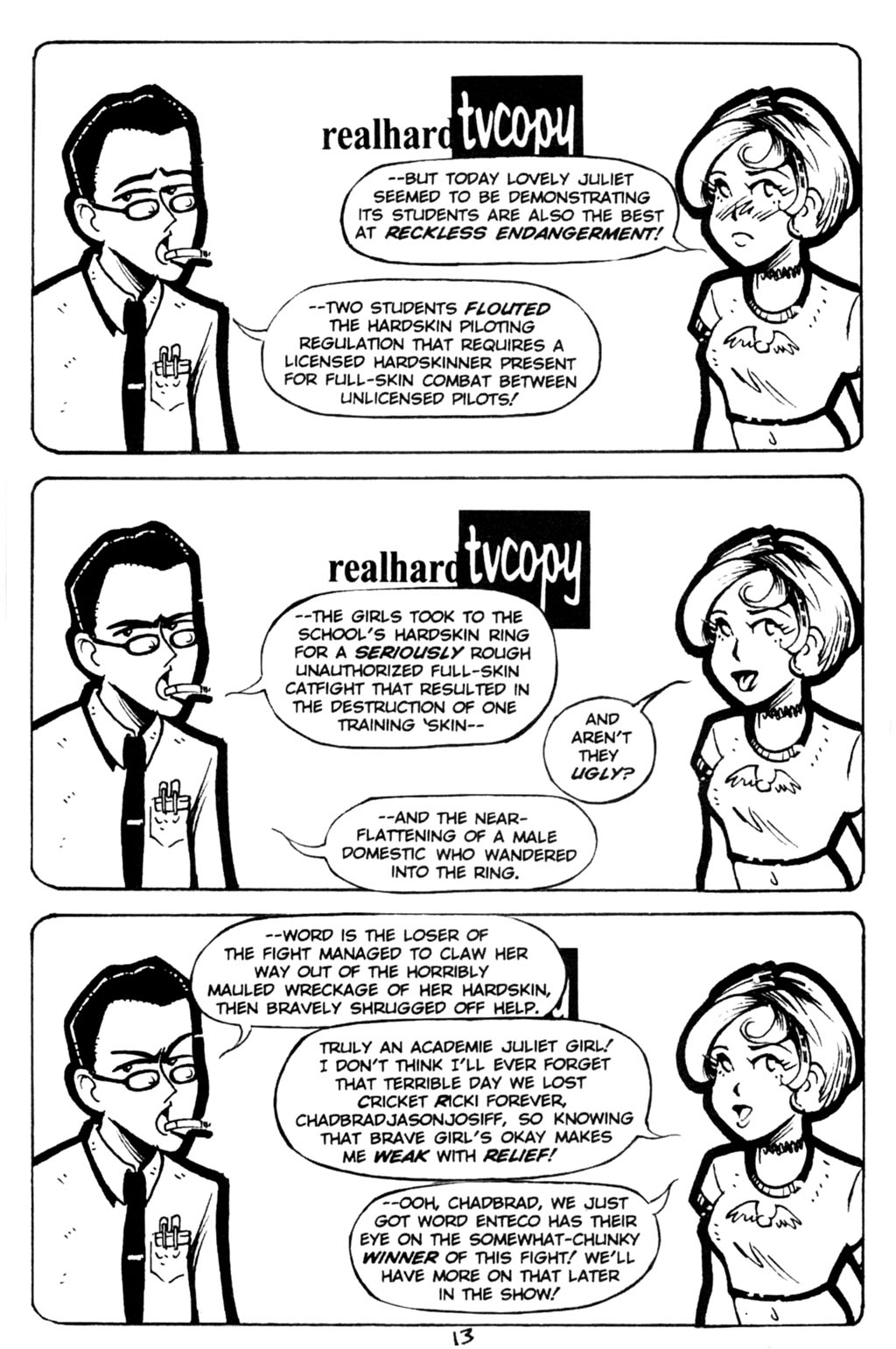 Read online Rumble Girls: Silky Warrior Tansie comic -  Issue #2 - 14