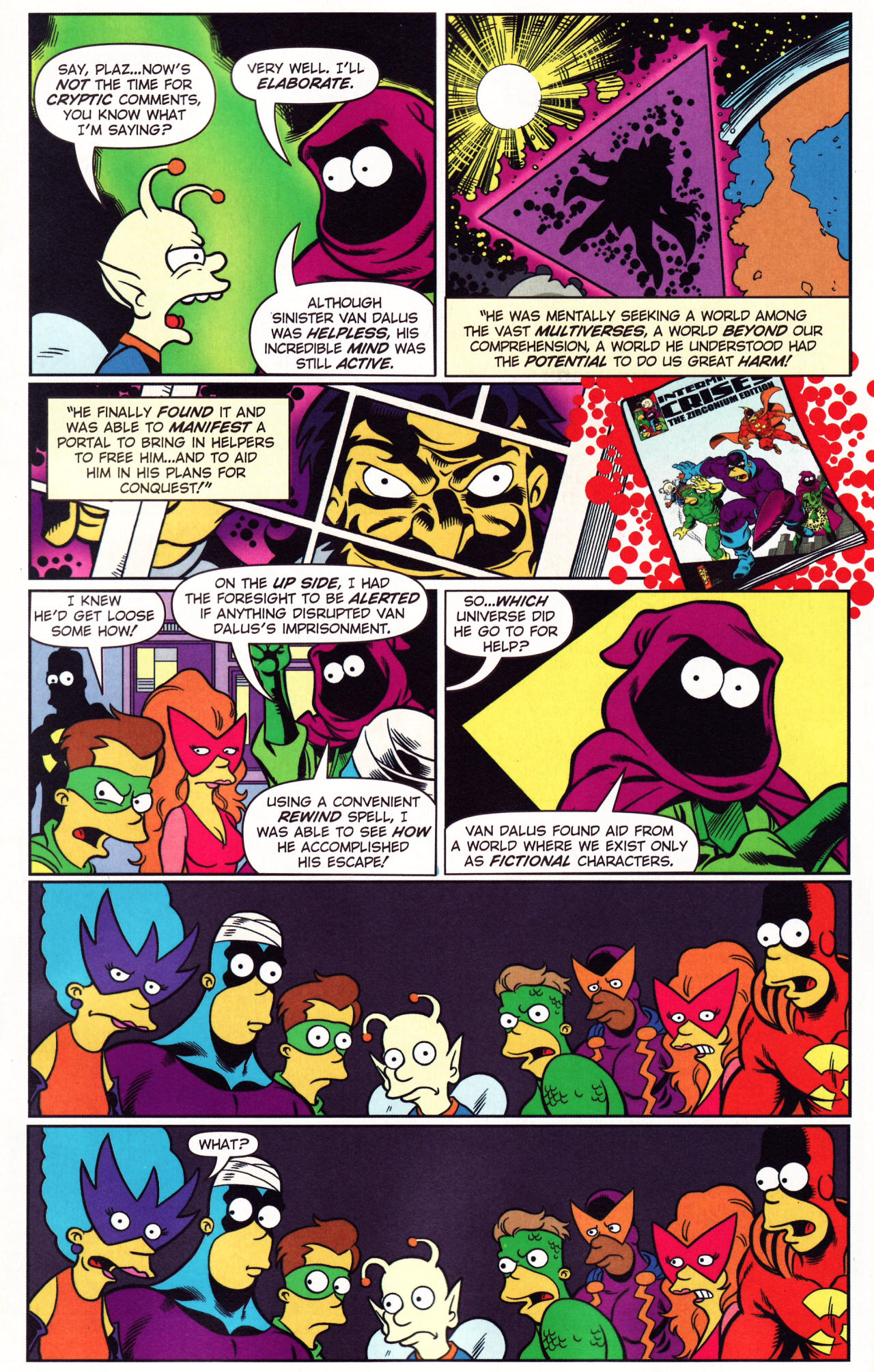 Read online Bongo Comics Presents Simpsons Super Spectacular comic -  Issue #6 - 15