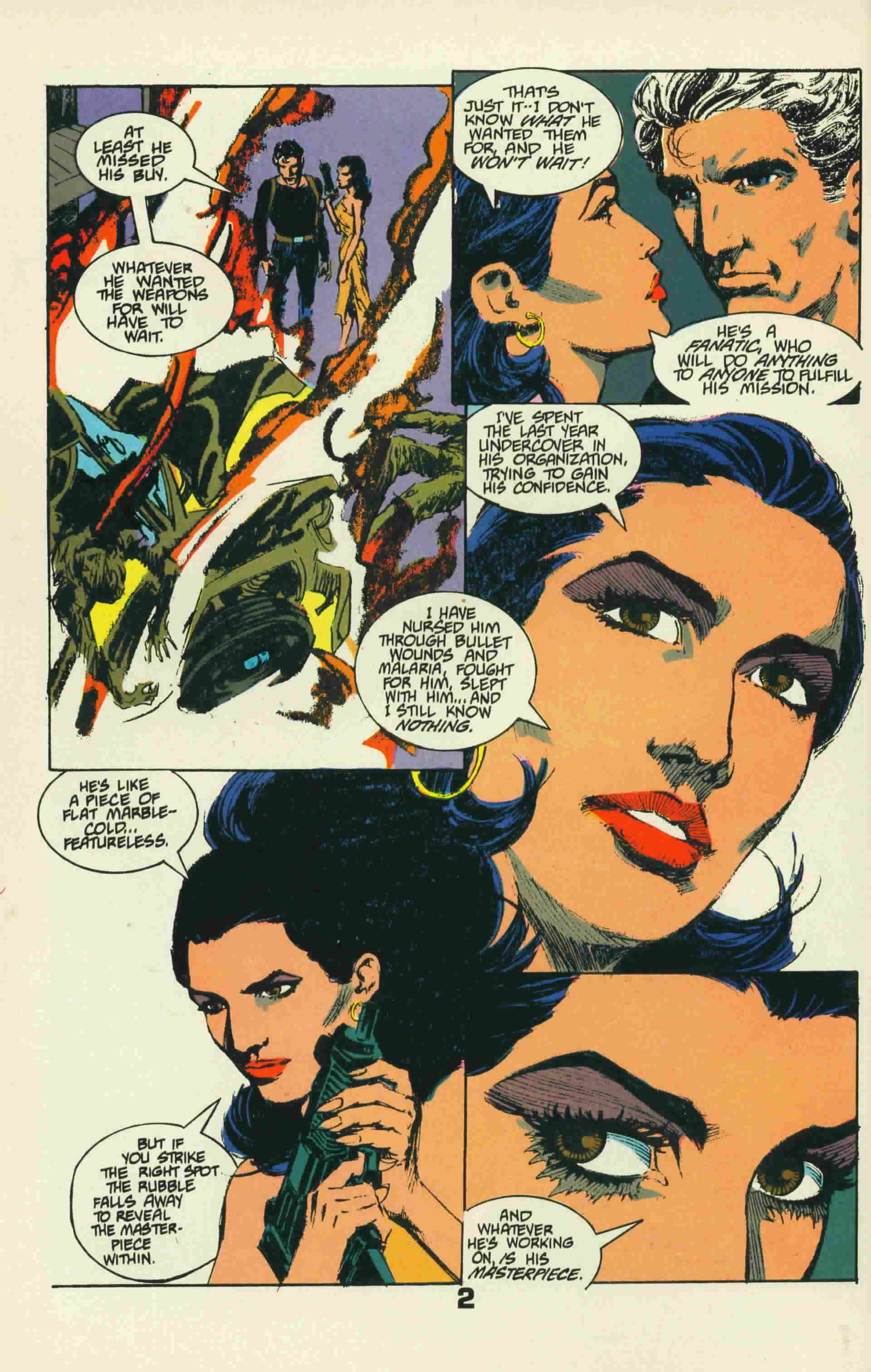 Read online Jon Sable, Freelance comic -  Issue #43 - 4