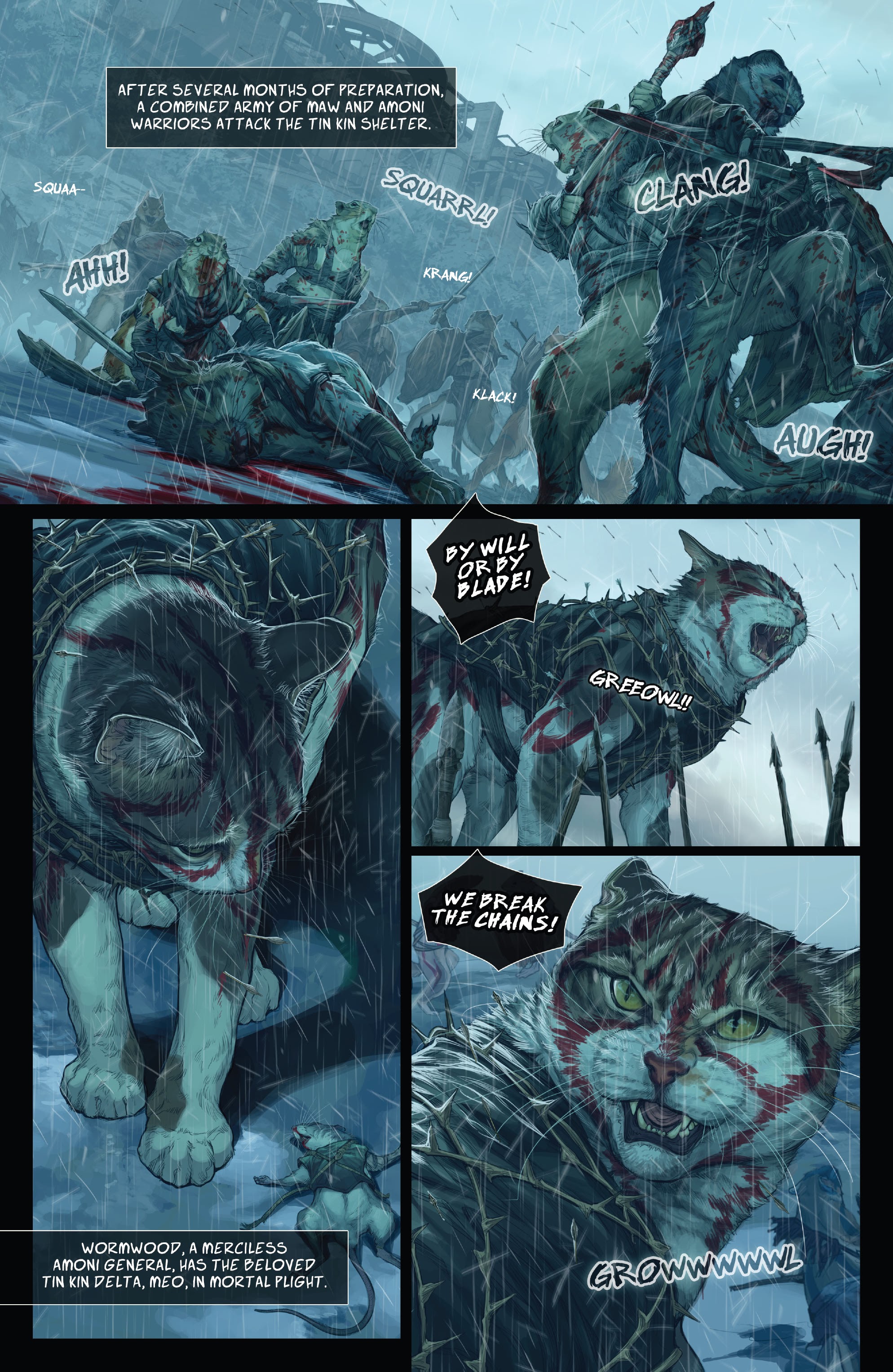 Read online Squarriors (2016) comic -  Issue #5 - 3