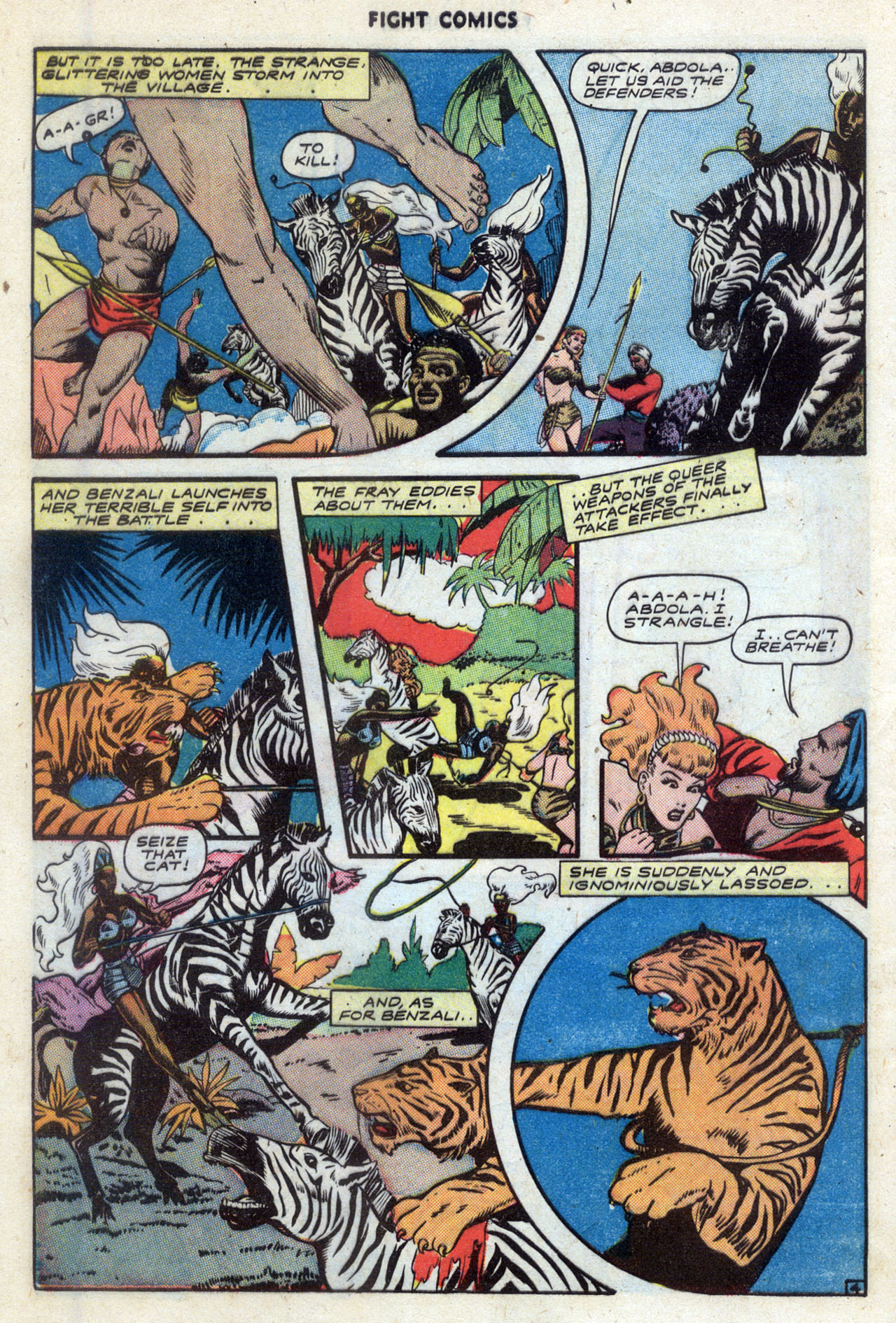 Read online Fight Comics comic -  Issue #39 - 44