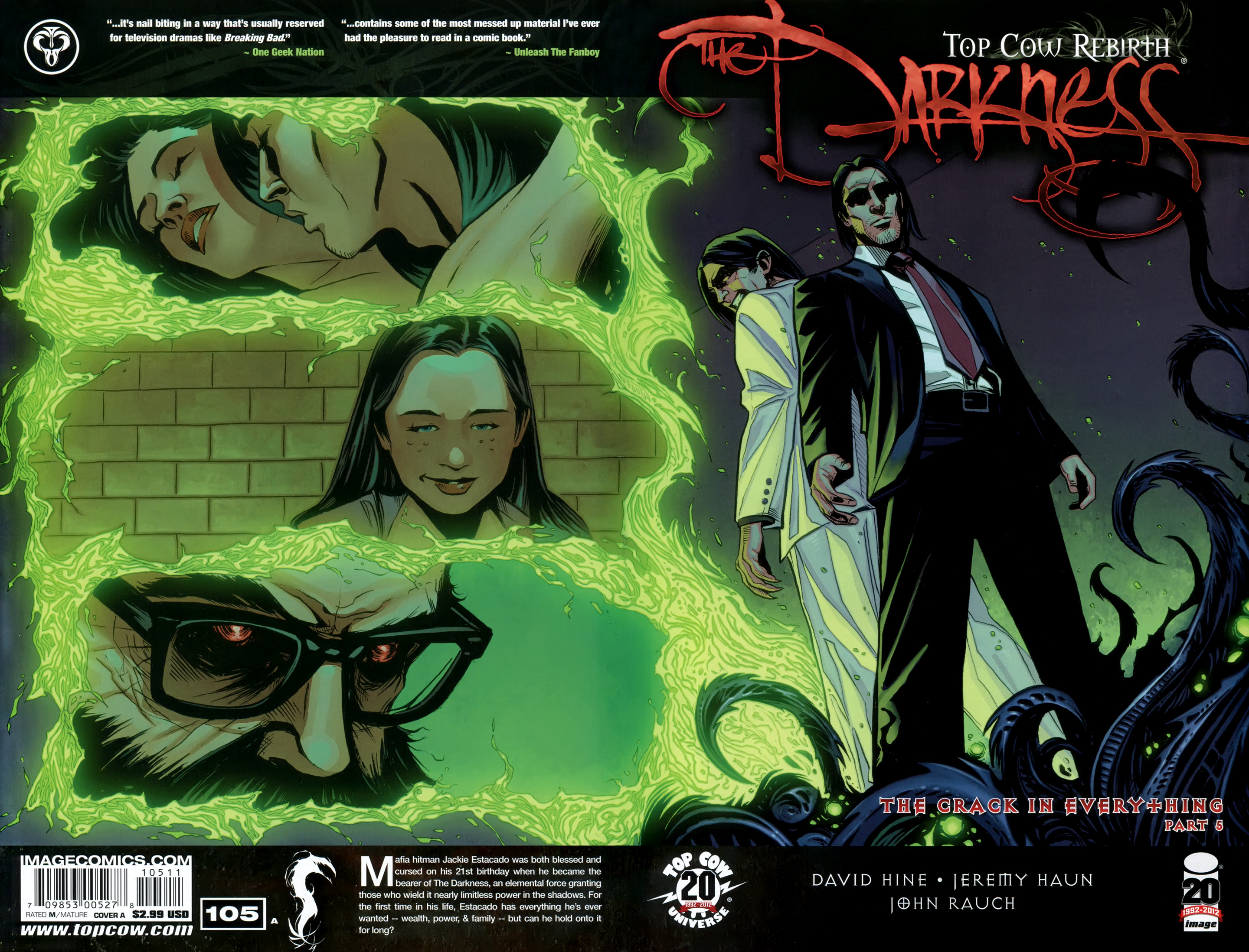 Read online The Darkness (2007) comic -  Issue #105 - 1