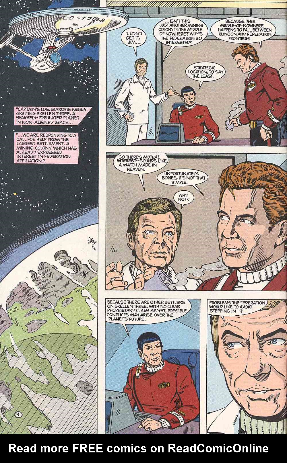 Read online Star Trek (1989) comic -  Issue #22 - 4