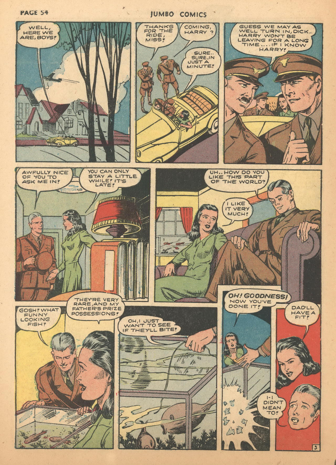 Read online Jumbo Comics comic -  Issue #43 - 56