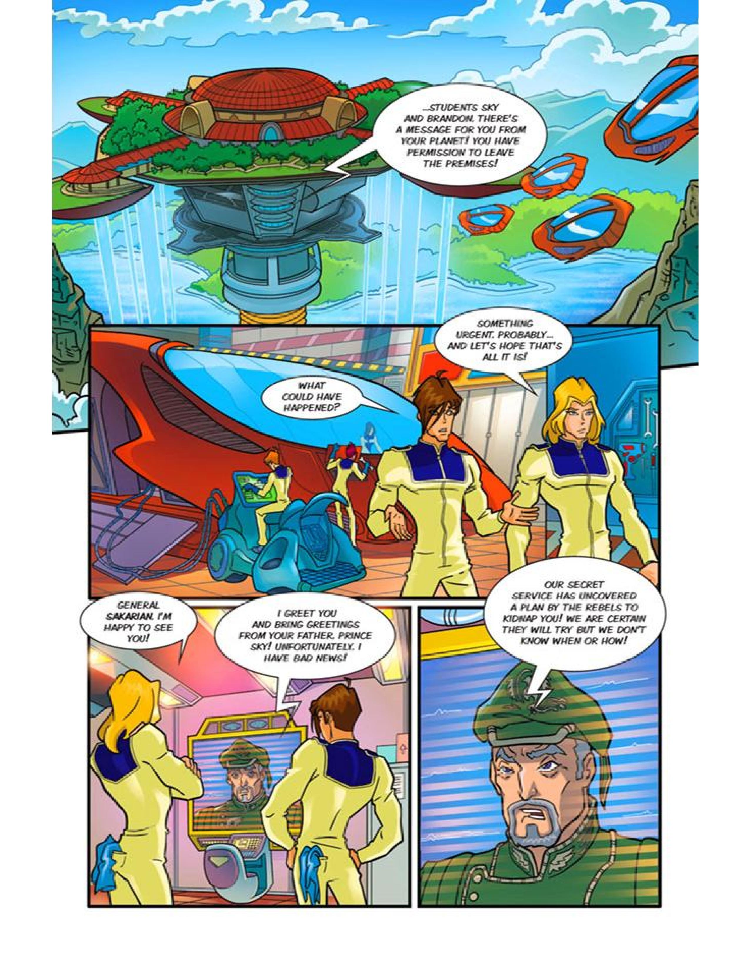 Read online Winx Club Comic comic -  Issue #63 - 2