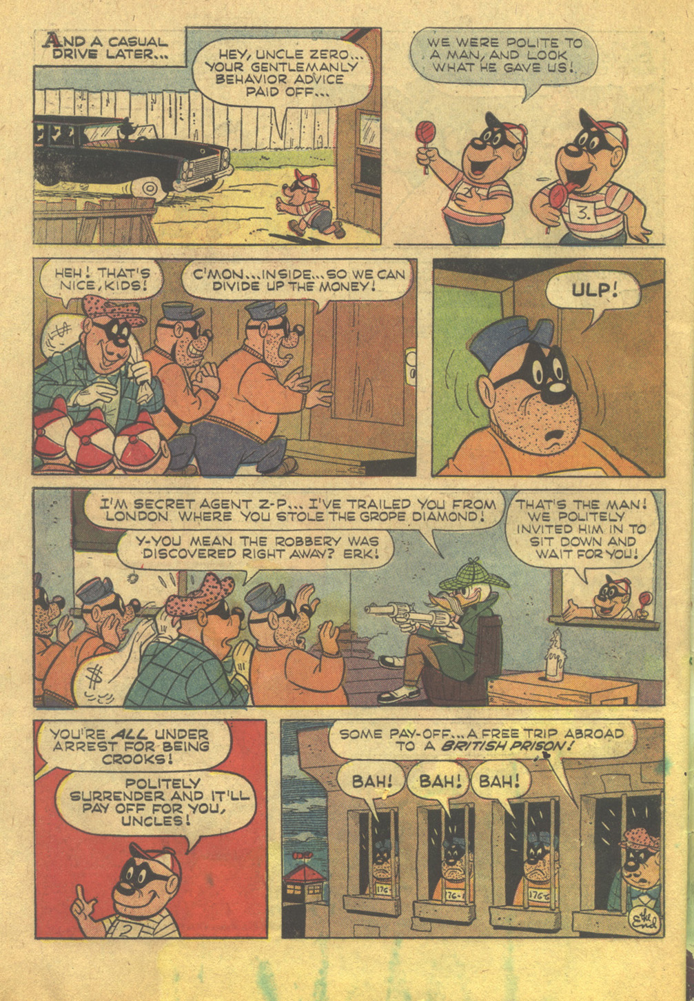Read online Walt Disney THE BEAGLE BOYS comic -  Issue #5 - 34