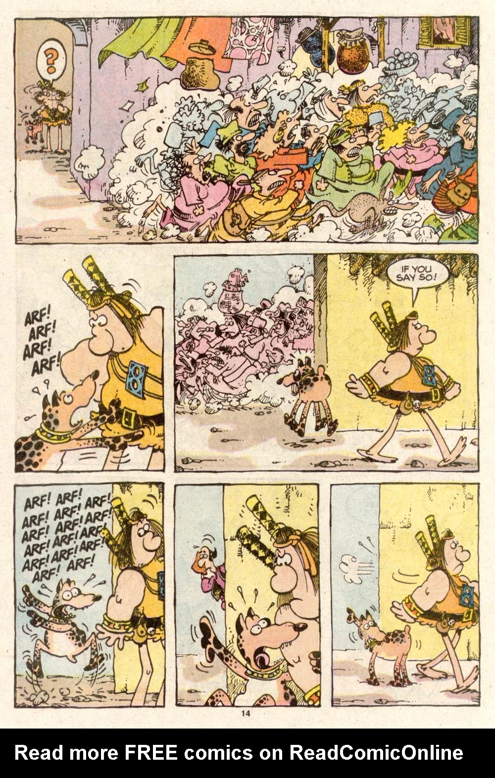 Read online Sergio Aragonés Groo the Wanderer comic -  Issue #48 - 14