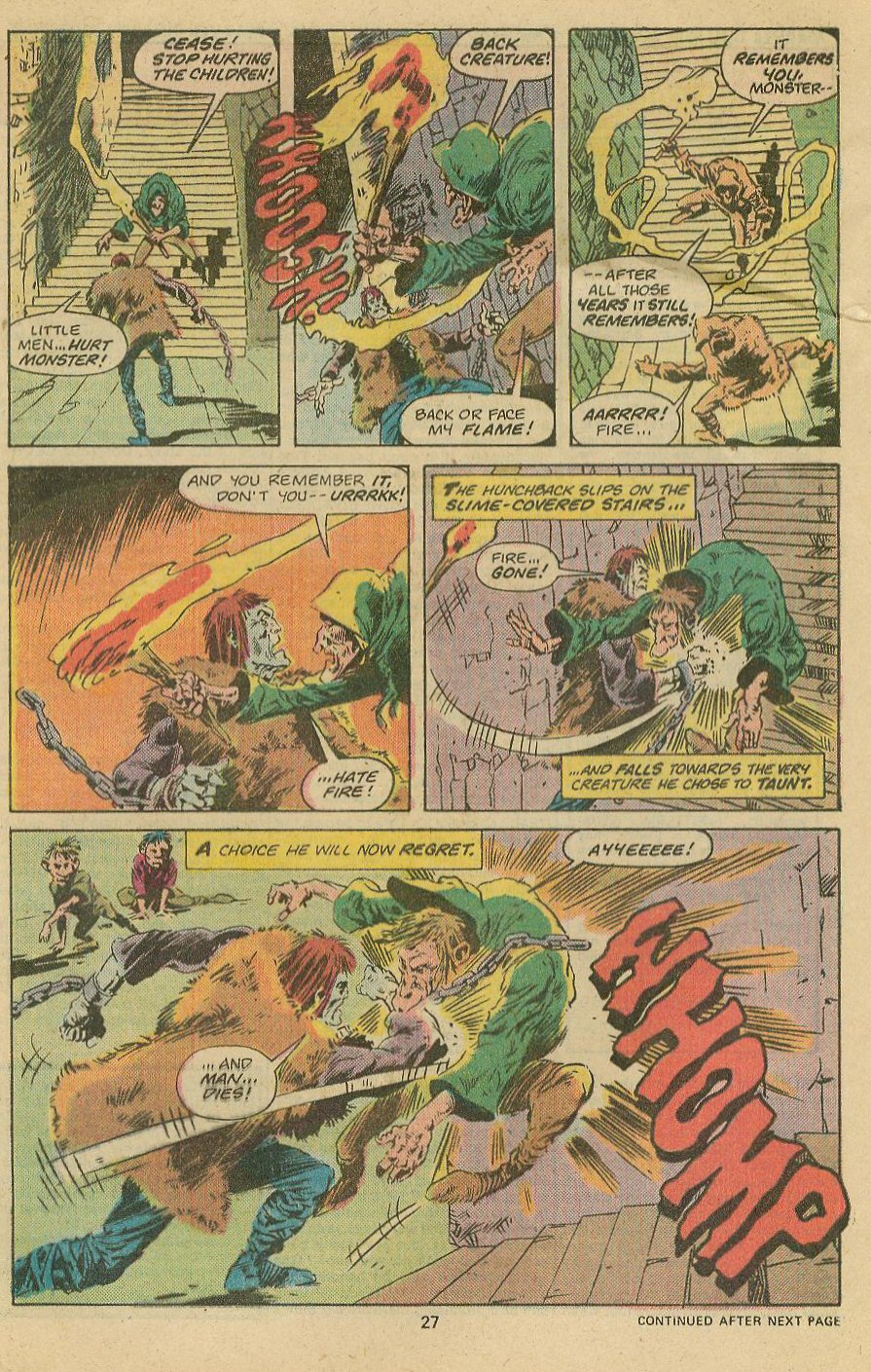 Read online Frankenstein (1973) comic -  Issue #18 - 18