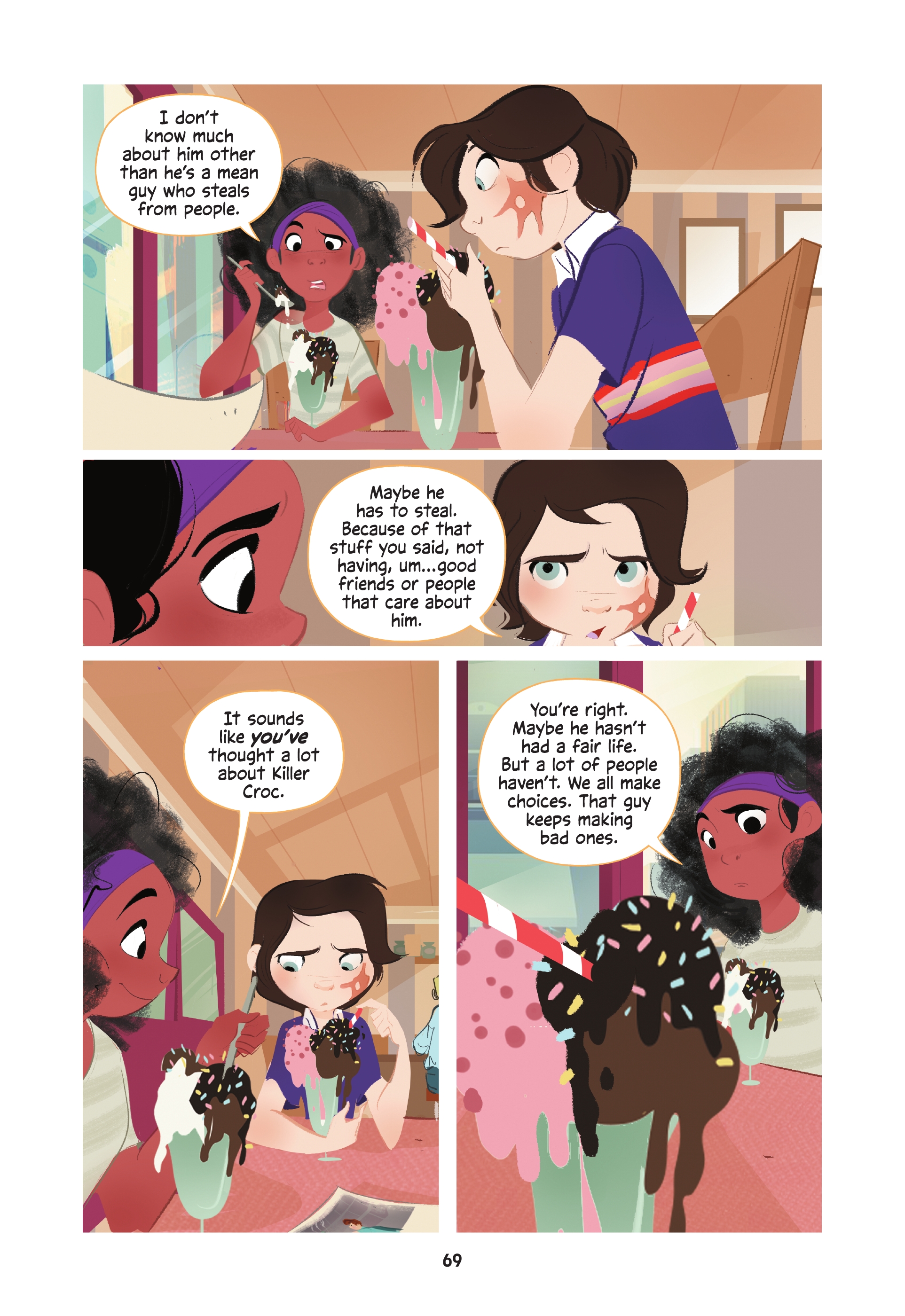 Read online My Buddy, Killer Croc comic -  Issue # TPB (Part 1) - 66