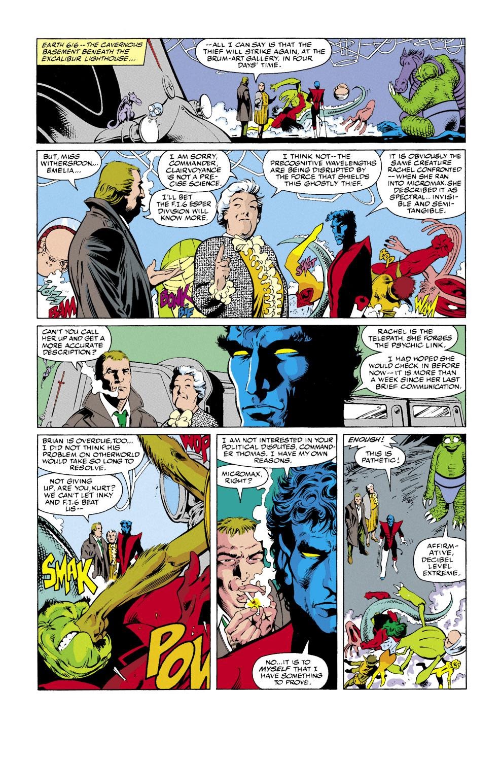 Read online Excalibur (1988) comic -  Issue #45 - 9