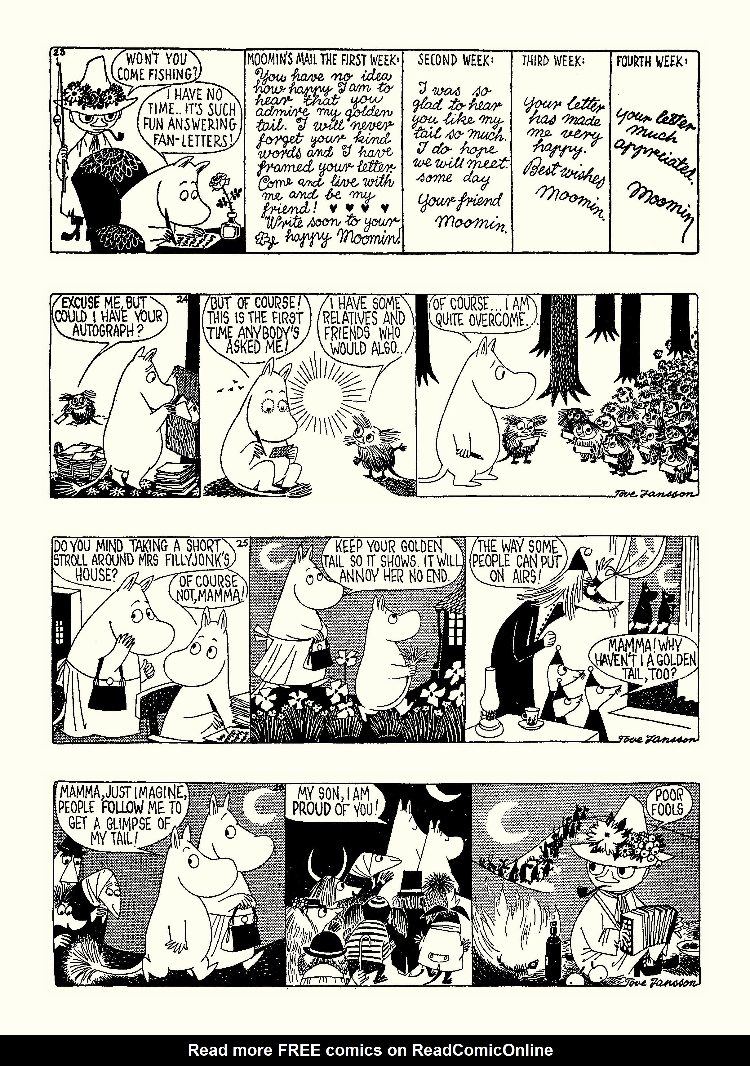 Read online Moomin: The Complete Tove Jansson Comic Strip comic -  Issue # TPB 4 - 85